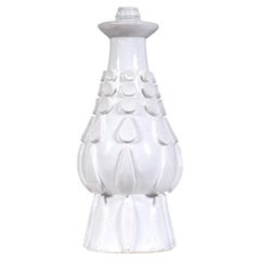 Vintage A Sculptural Ceramic Lamp by Marie Kaikinger France 1970s
