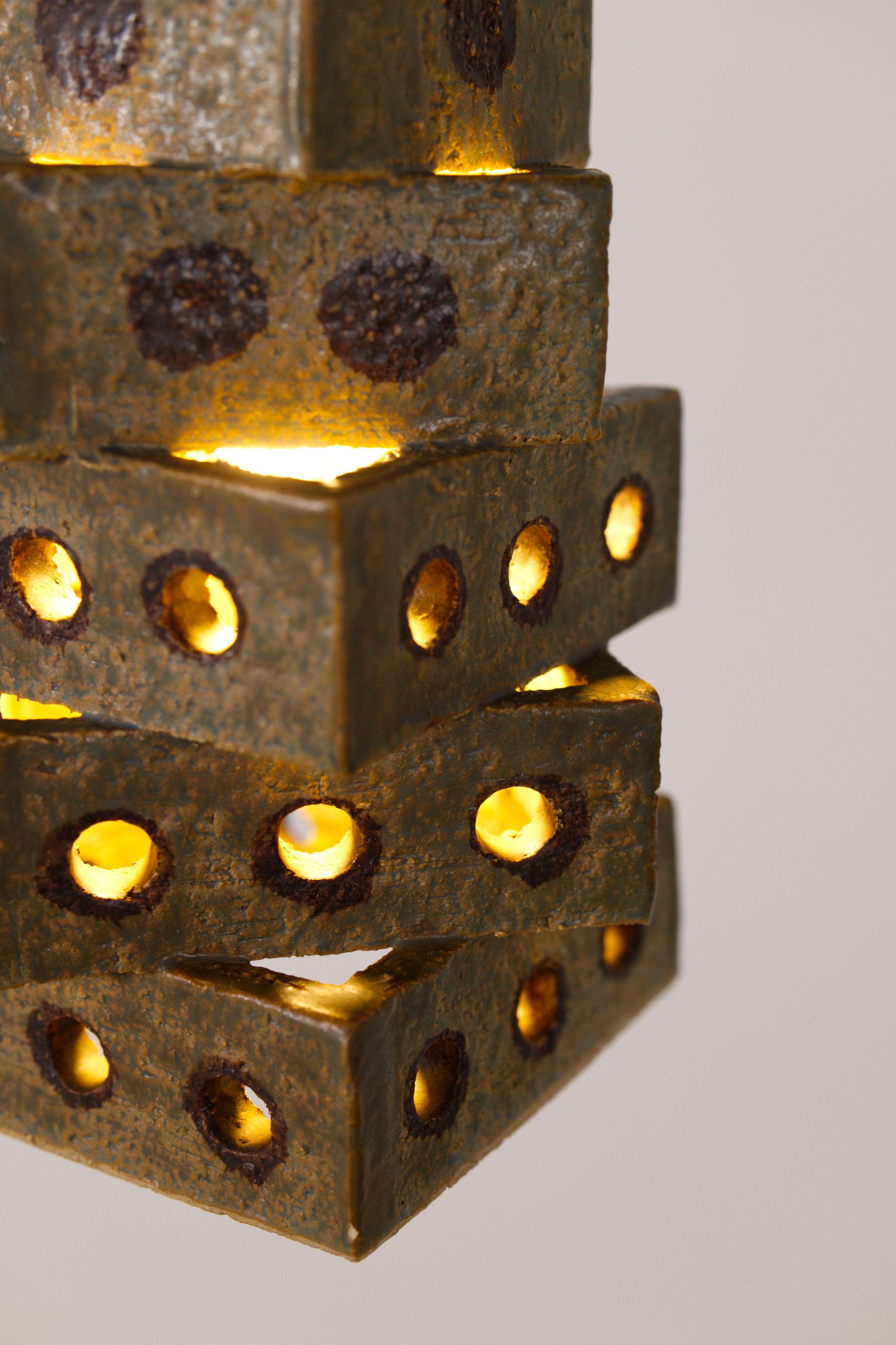 Suspension sculpturale en céramique de Marco Stentøj Keramik, Danemark, années 1960 en vente 6