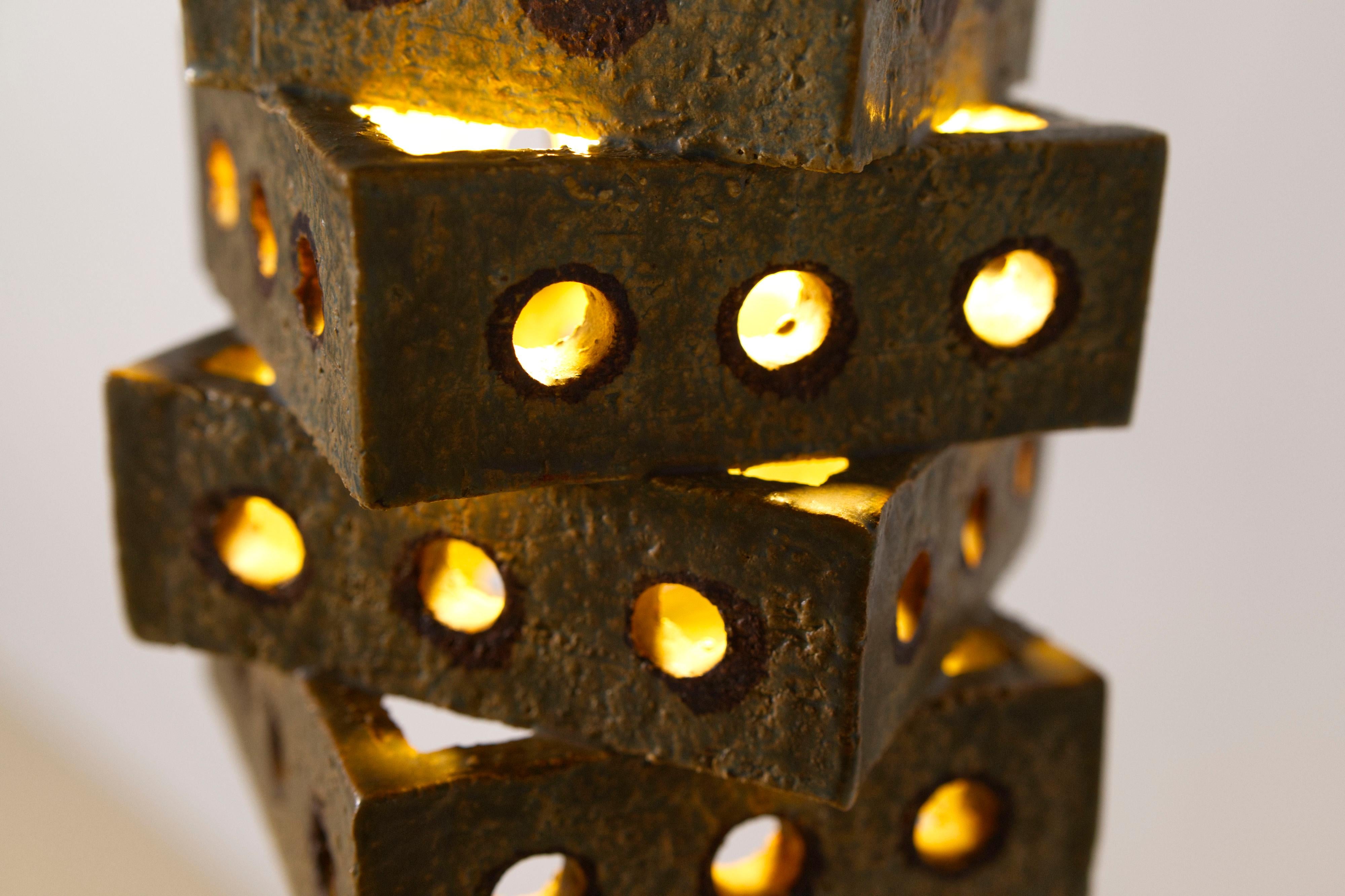 Suspension sculpturale en céramique de Marco Stentøj Keramik, Danemark, années 1960 en vente 7