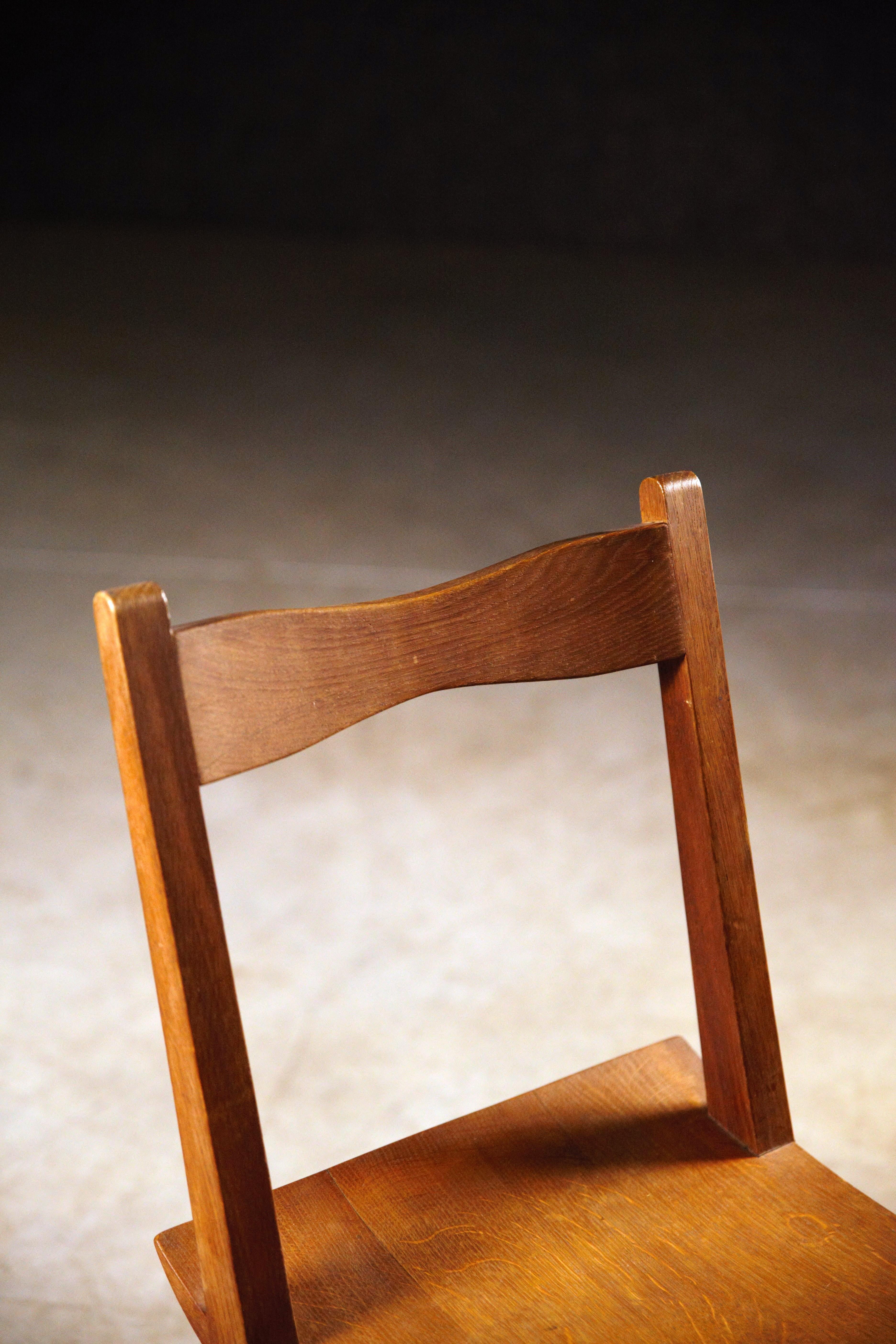 A Sculptural Chair by Joseph Savina France 1960's For Sale 1