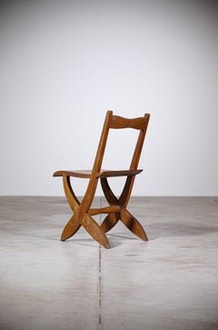 A Sculptural Chair by Joseph Savina France 1960's