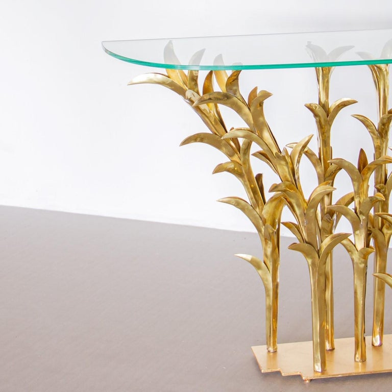 Sculptural Console Table by Alain Chervet, 1992 Titled 'Madere' For Sale 4
