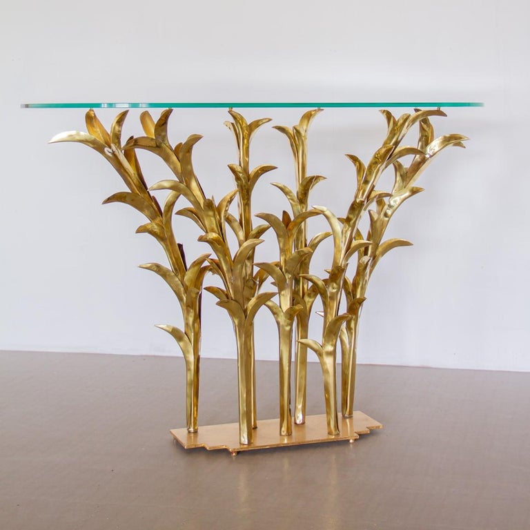 Sculptural Console Table by Alain Chervet, 1992 Titled 'Madere' For Sale 1