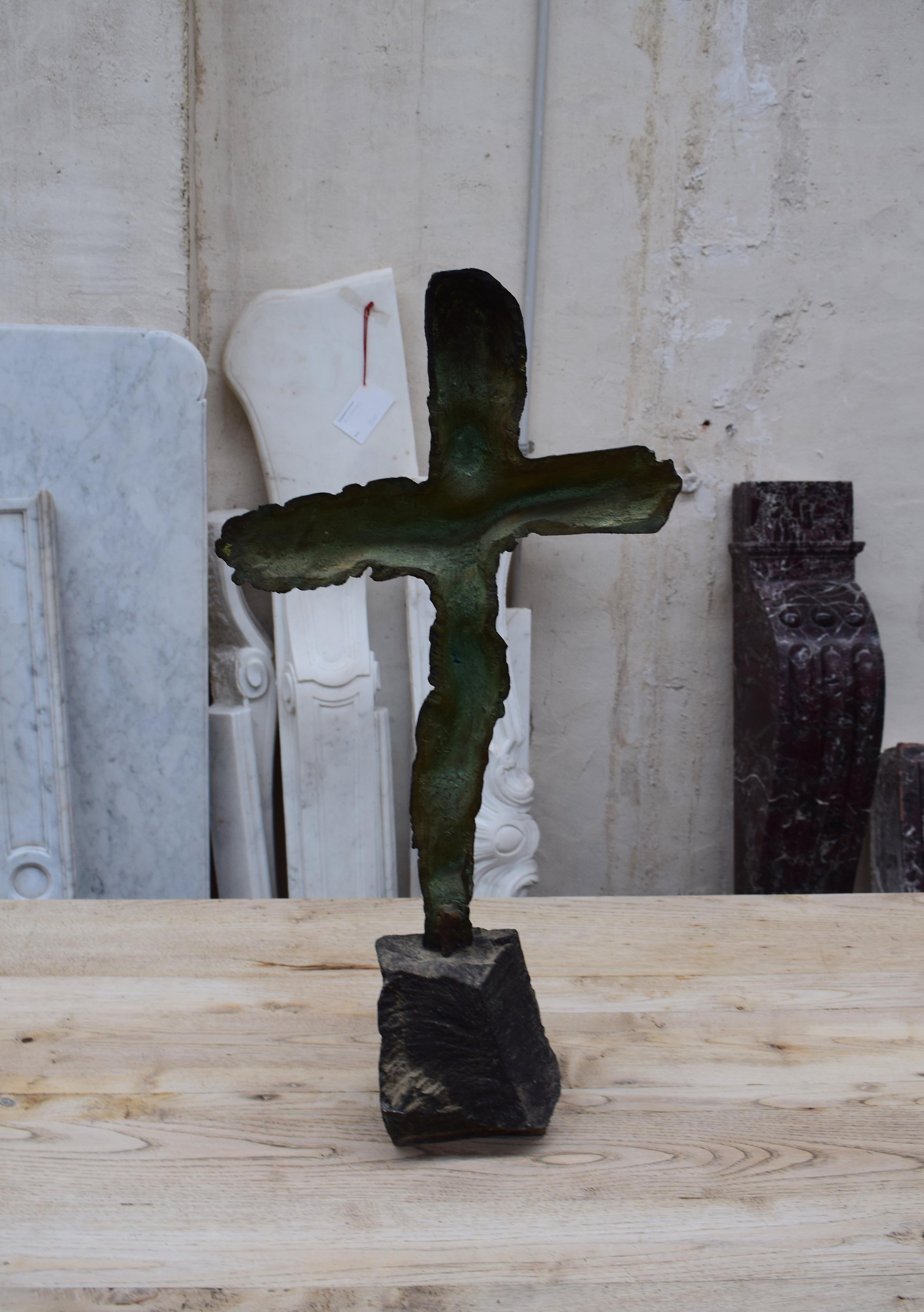 Sculptural Crucifixion by the Catalan Artist Xavier Ruscallleda For Sale 4