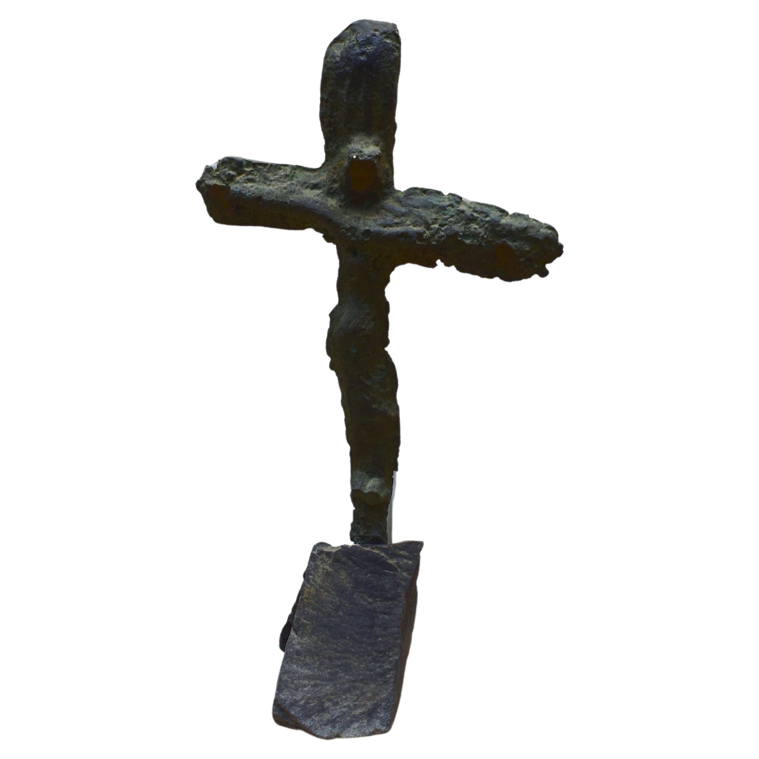 Sculptural Crucifixion by the Catalan Artist Xavier Ruscallleda For Sale