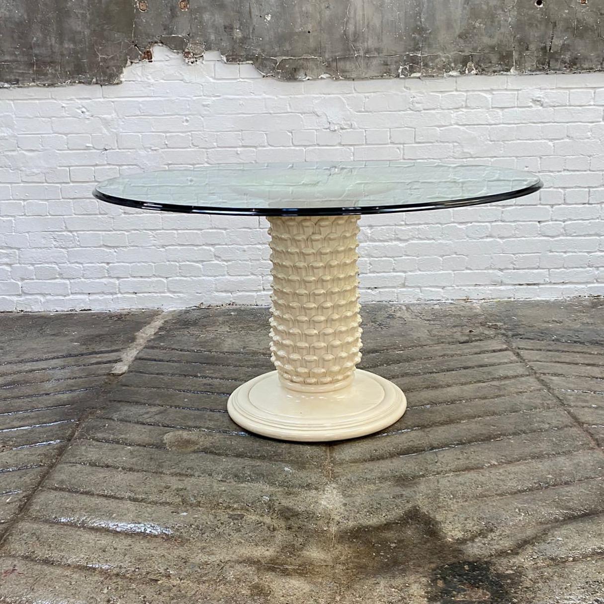 20th Century Sculptural Hollywood Palm Regency Dining or Centre Table For Sale