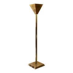 A sculptural post modern floor lamp, circa 1980s