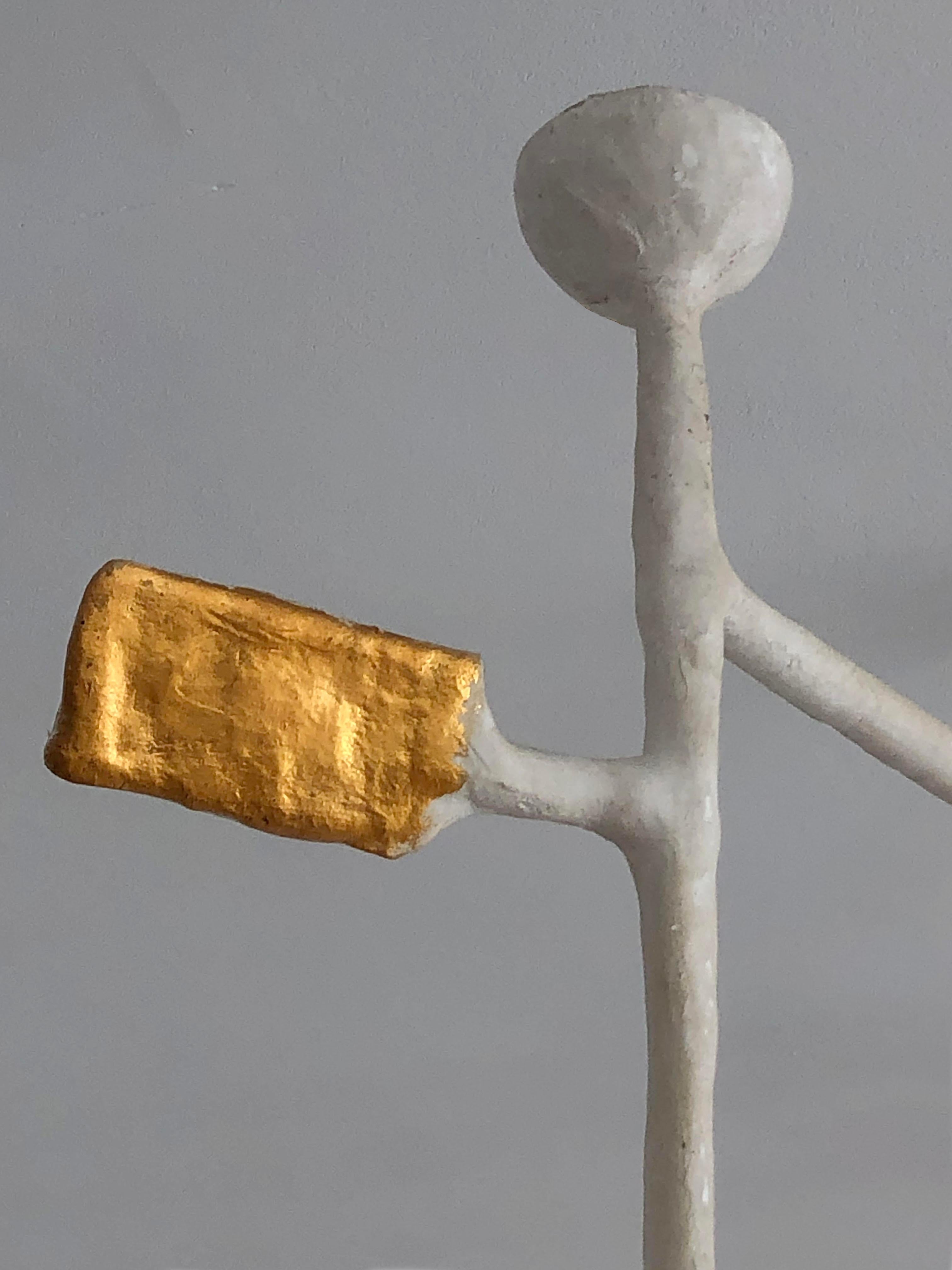 Postmoderne Plafonnier postmoderne sculptural, dans le style de DIEGO GIACOMETTI, France 1990 en vente
