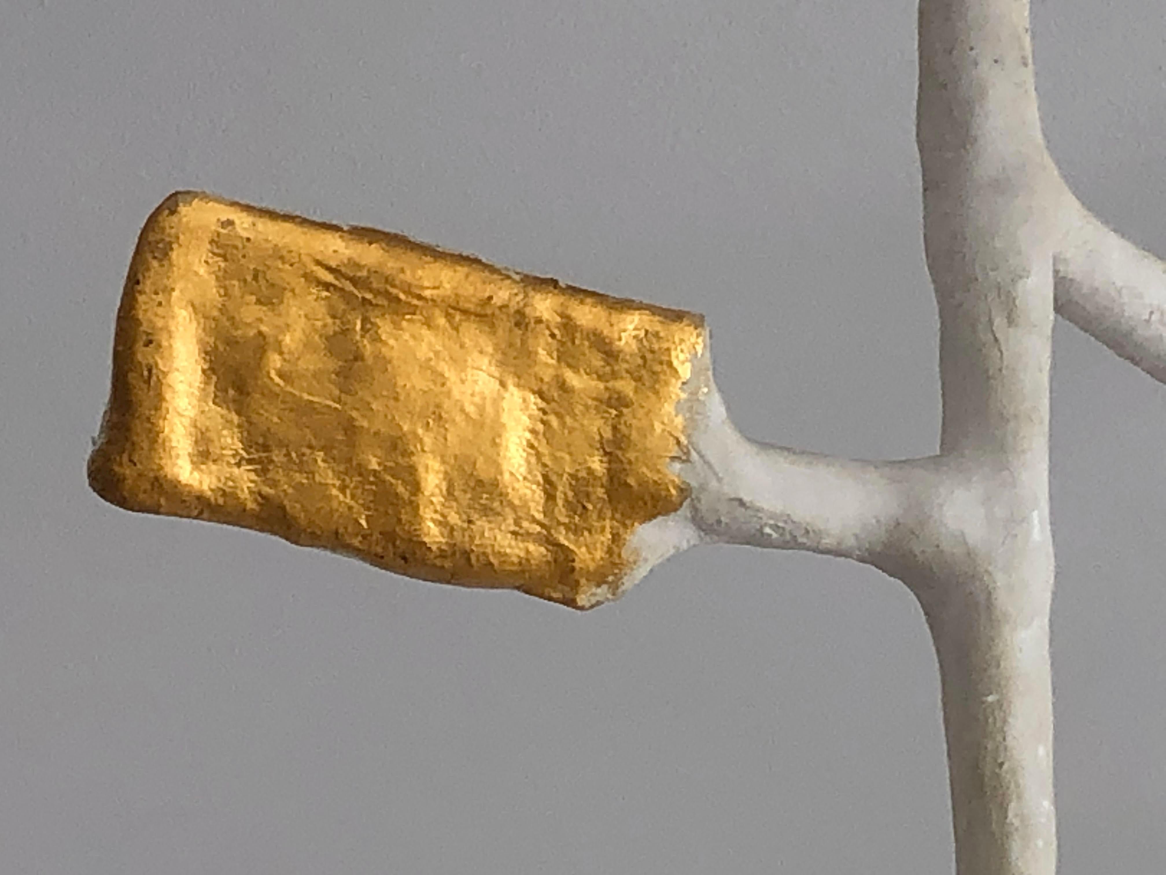 Plafonnier postmoderne sculptural, dans le style de DIEGO GIACOMETTI, France 1990 en vente 1