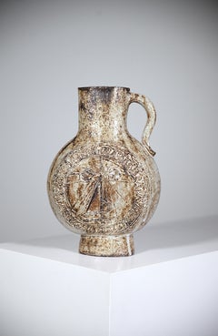 Skulpturale Vase von Jacques Pouchain, Atelier Dieulefit, Frankreich, 1960er Jahre