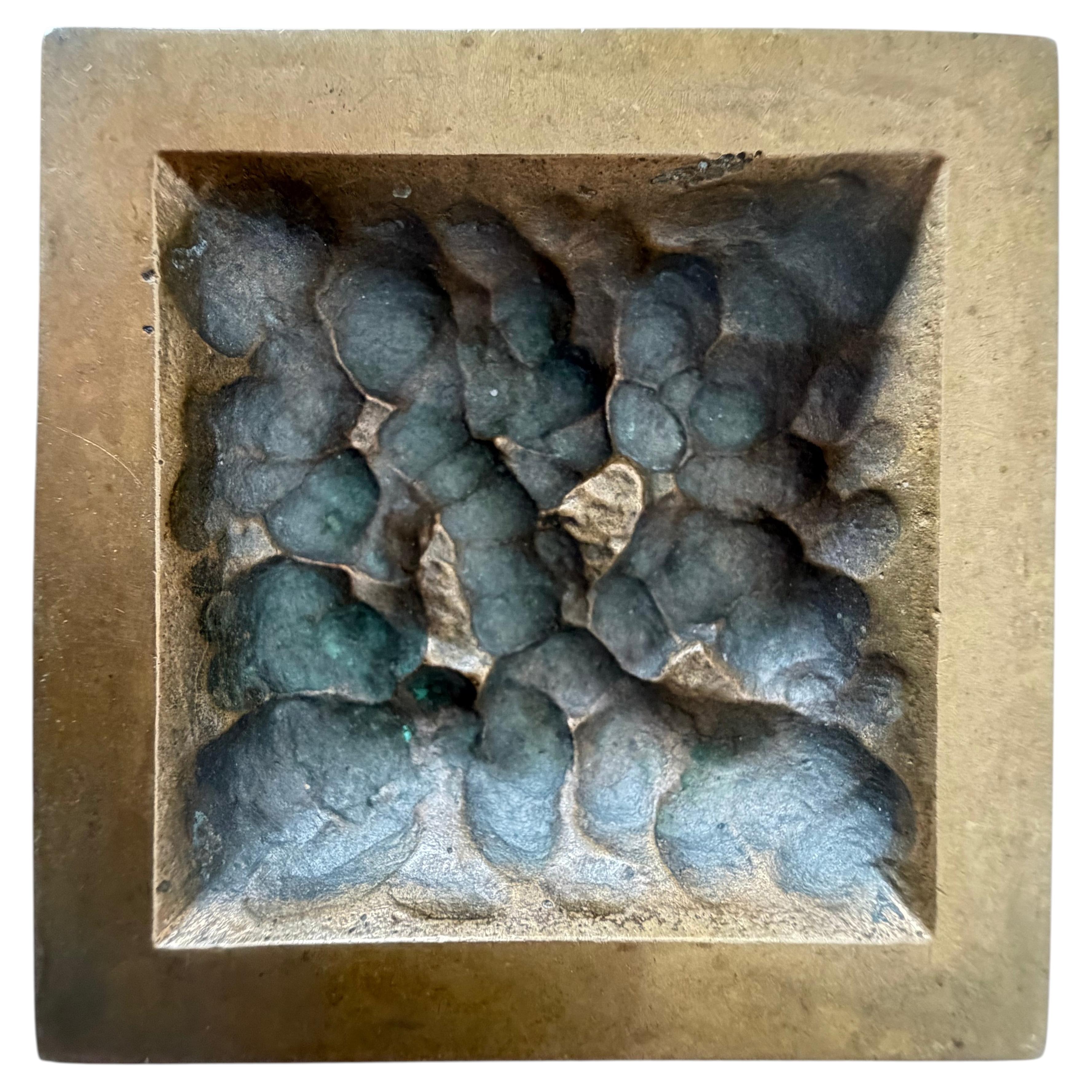 A Sculpture By Monique Gerber Gilt Bronze Vide-Poche, circa 1970, France