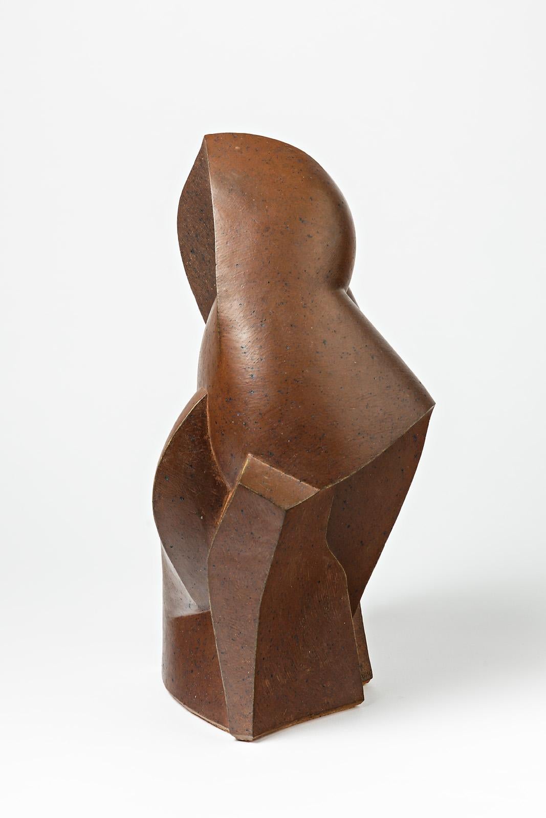 A ceramic sculpture entitled 