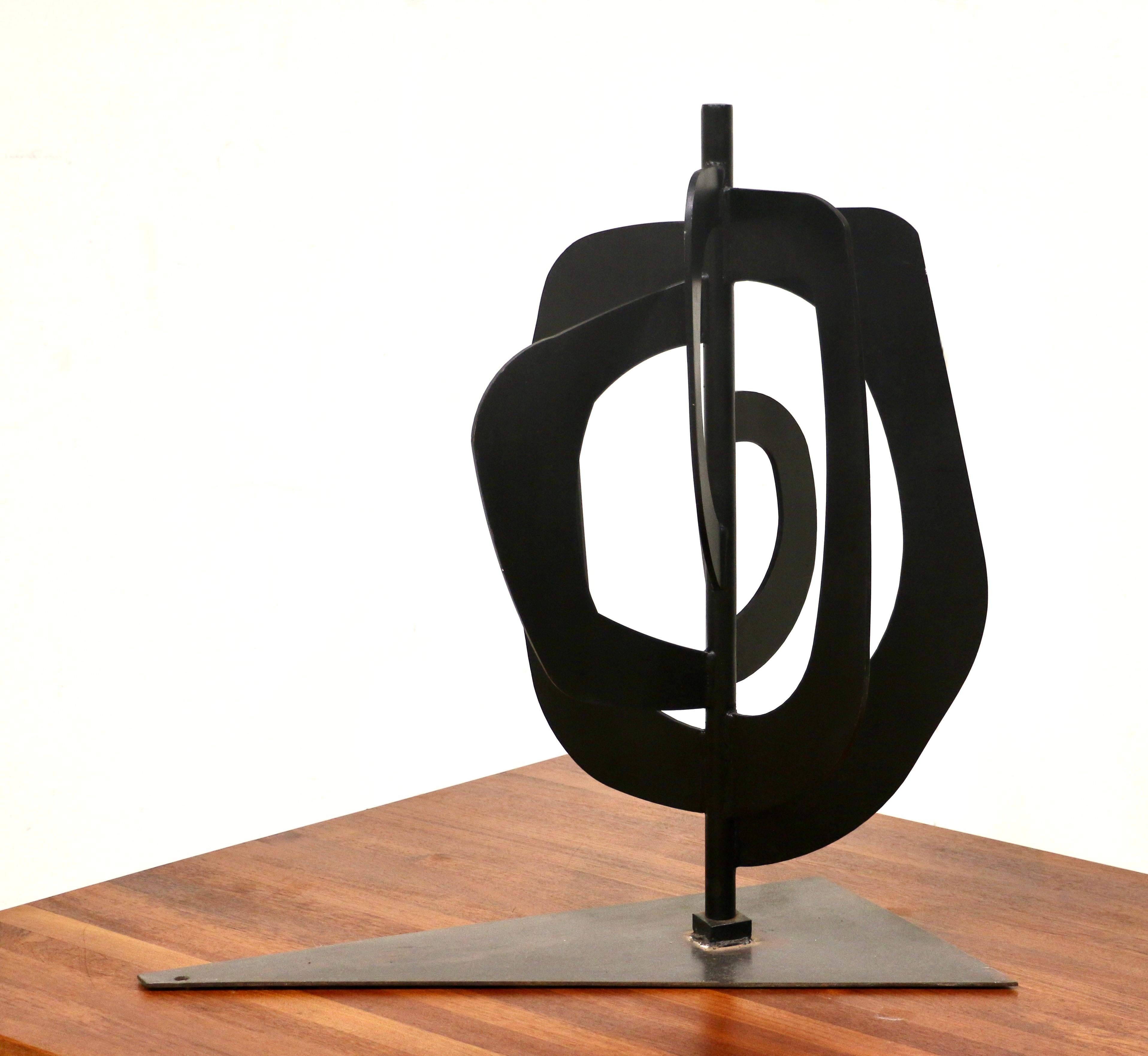 Iron A sculpture, French school, second half 20th century For Sale