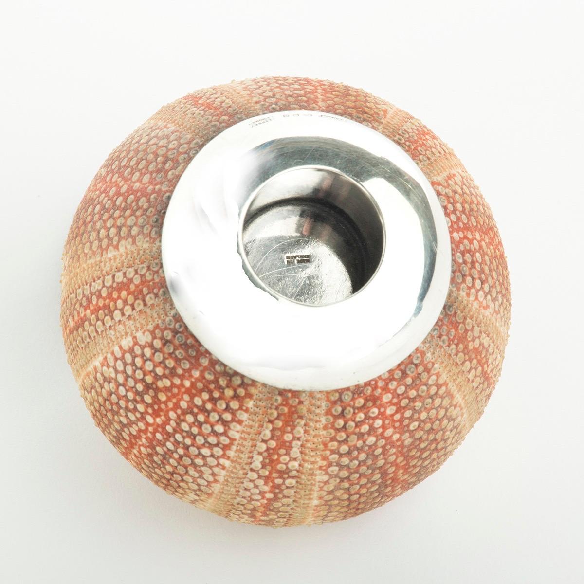 English A sea urchin match striker by Asprey, 1960