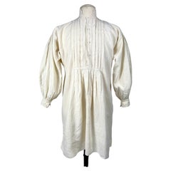 Una camicia da giorno da uomo dell’epoca del Secondo Impero – Francia, 1860 circa