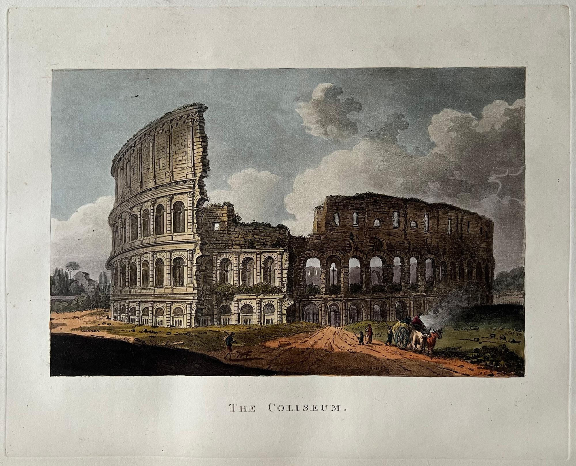 Inglese A Select Collection'S di vedute e rovine di Roma e dintorni di James Merigot in vendita