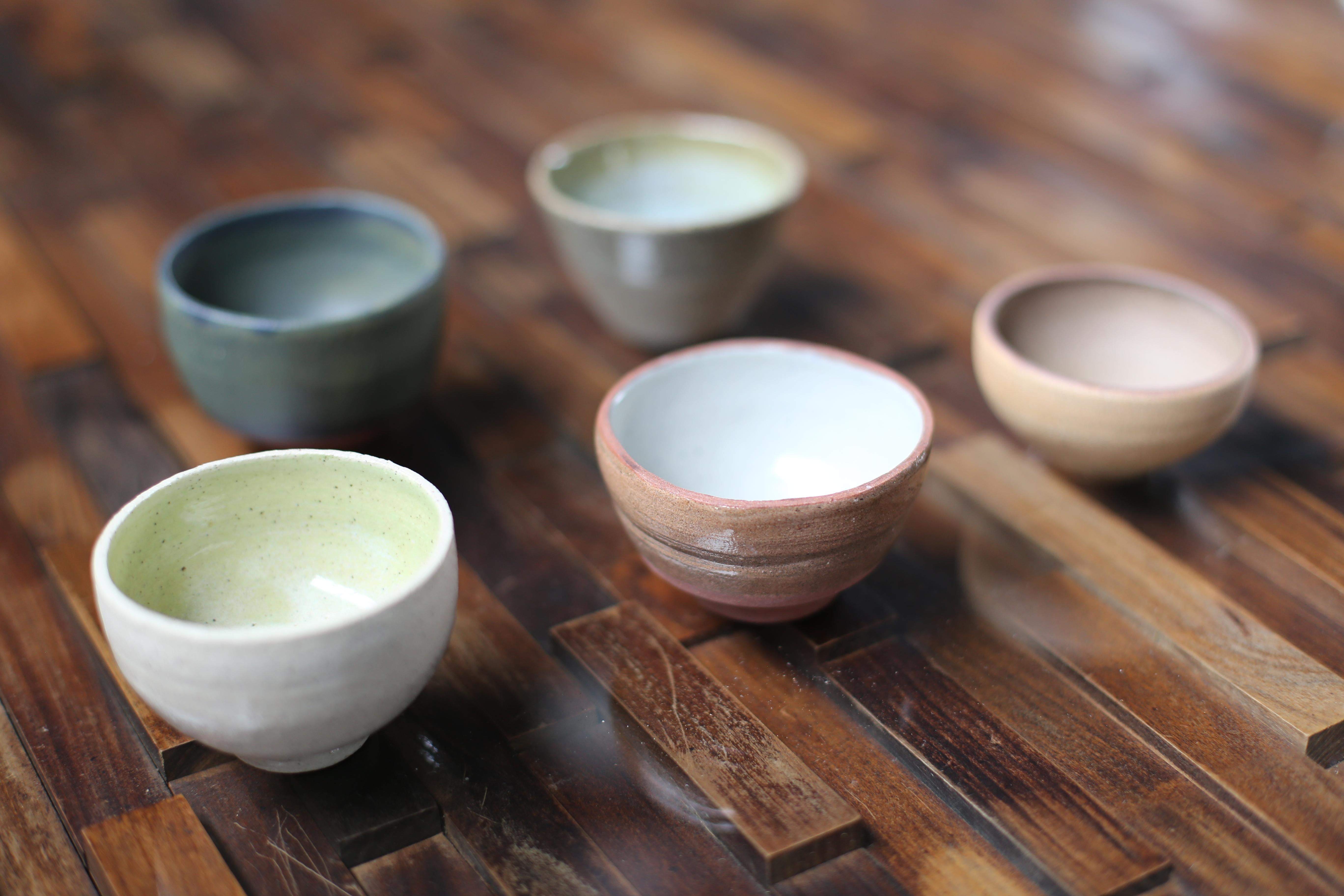 Selection of 5 Tea Cups In New Condition In Sammu-shi, Chiba