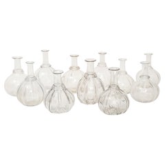 Antique Selection of Swedish Blown Water Carafes, 19th Century