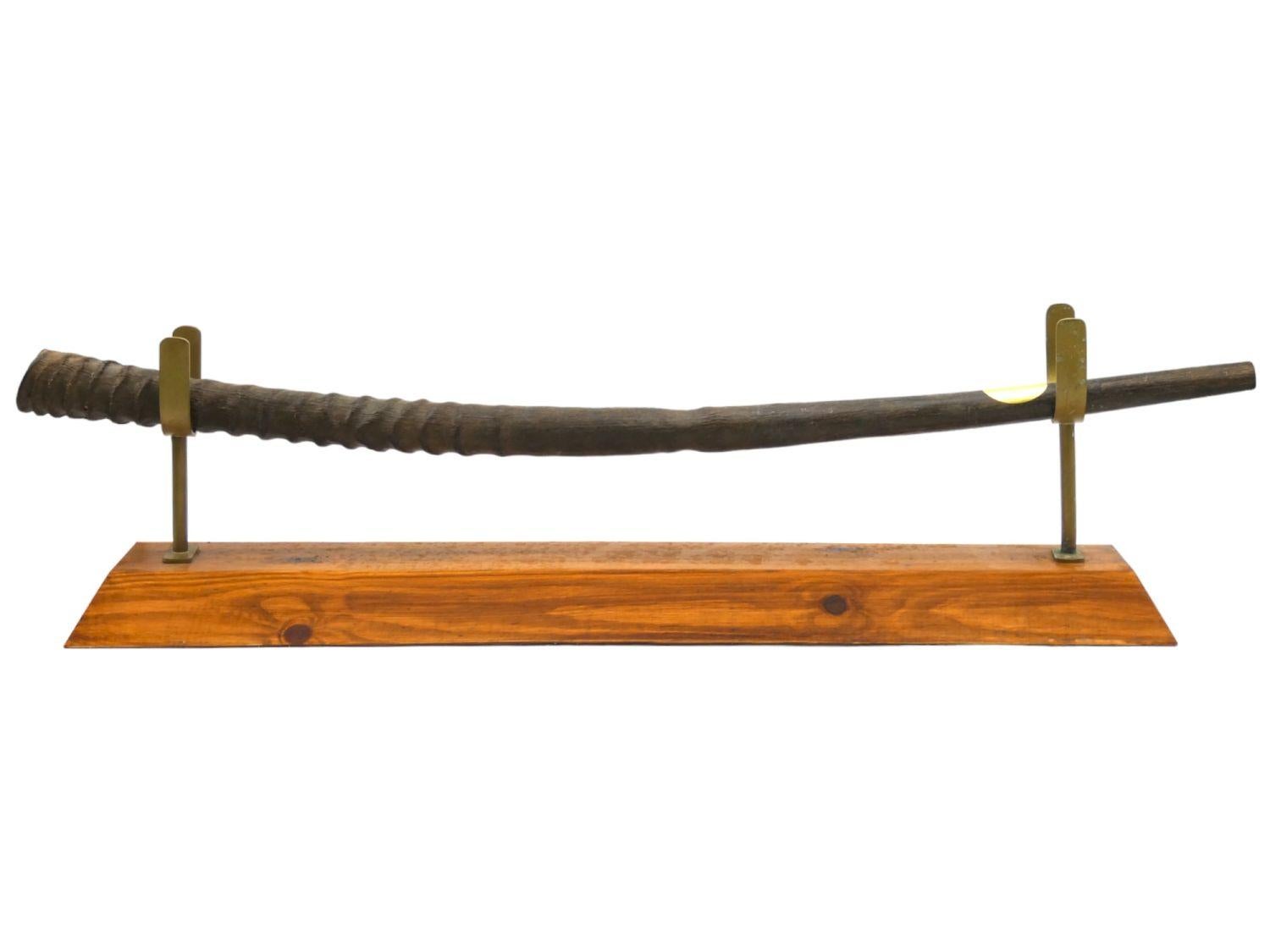 Cimitarra sefardí Oryx Shofar, Judaica siglo XX