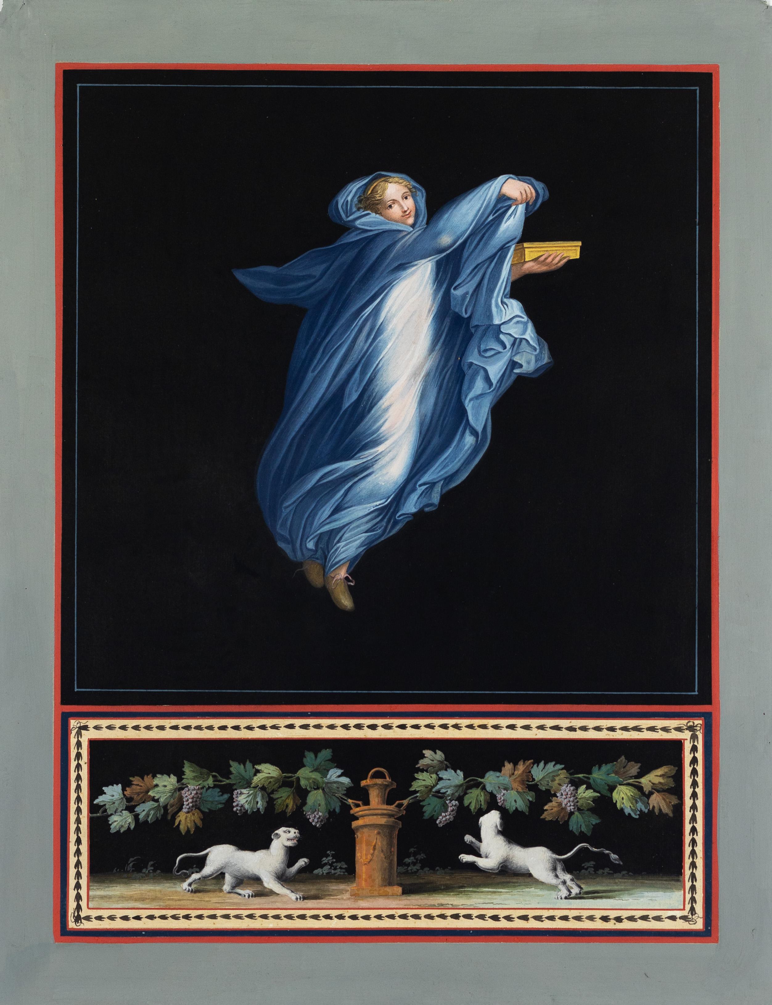 Une série de 12 aquarelles du 18e siècle de Michelangelo Maestri en vente 3