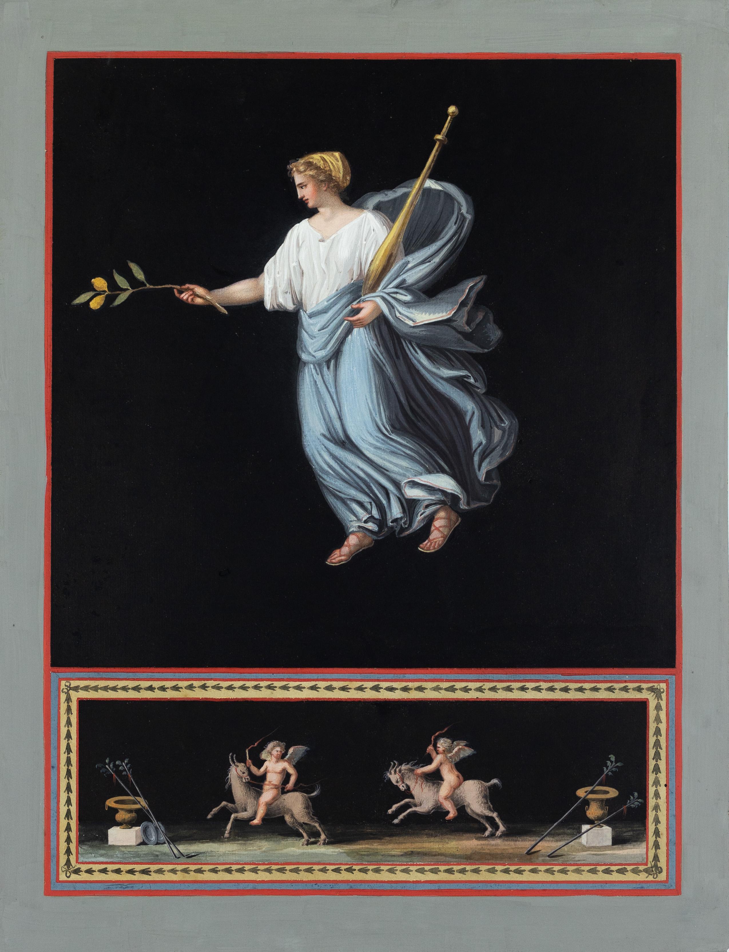 Papier Une série de 12 aquarelles du 18e siècle de Michelangelo Maestri en vente