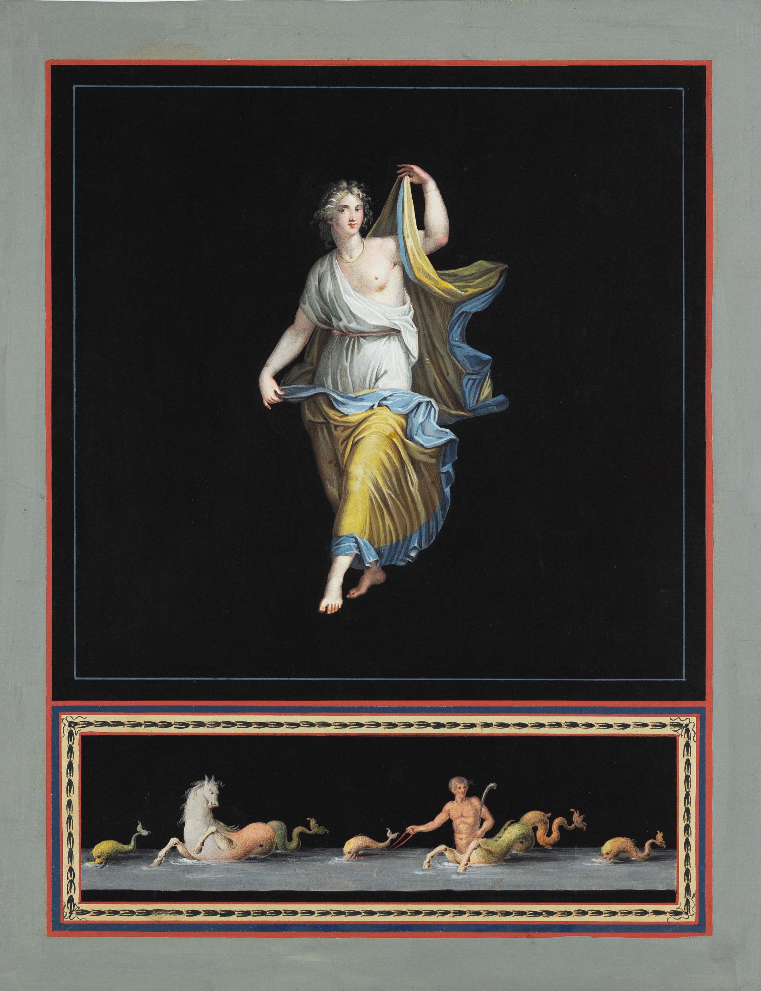 Une série de 12 aquarelles du 18e siècle de Michelangelo Maestri en vente 1