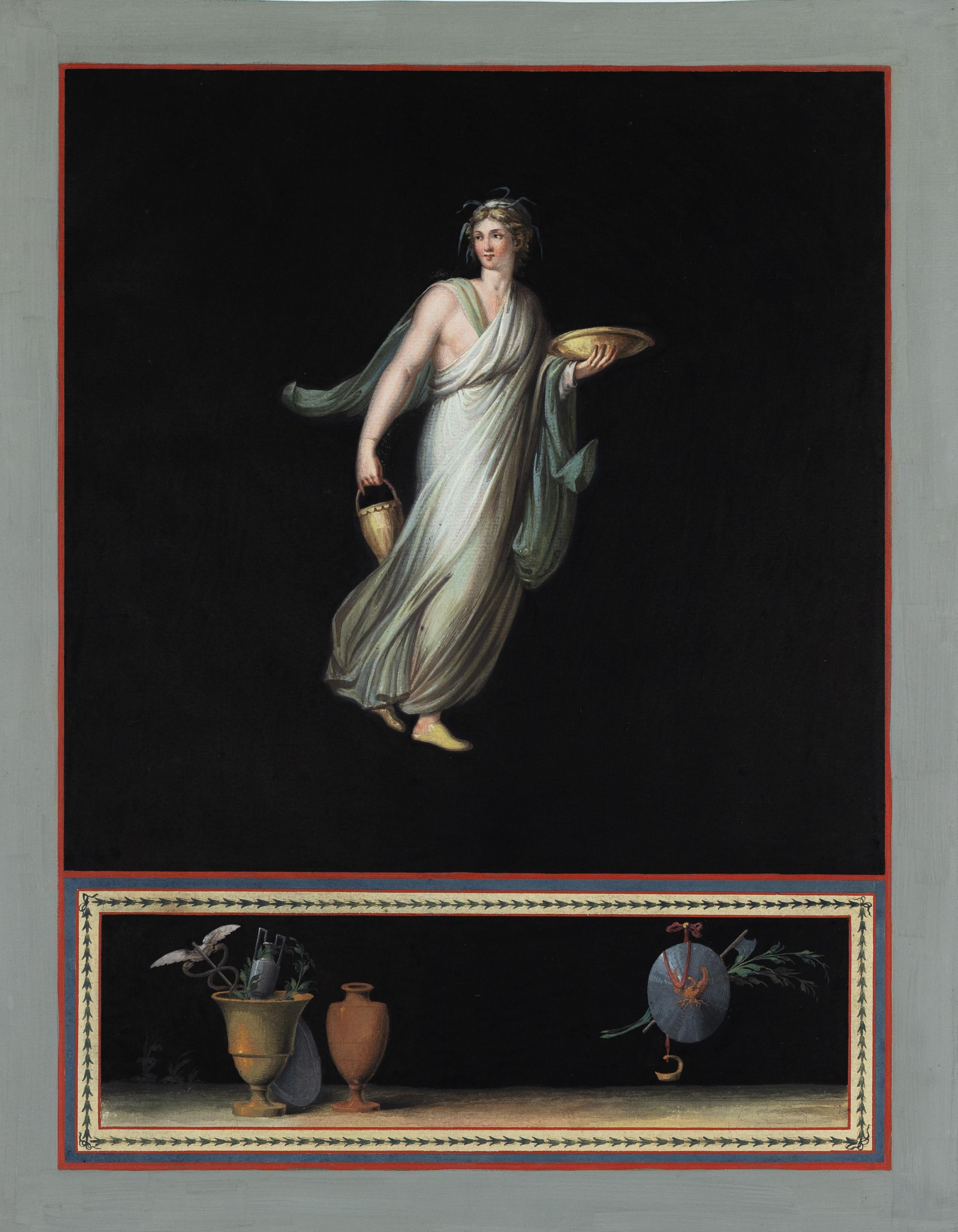 Une série de 12 aquarelles du 18e siècle de Michelangelo Maestri en vente 2