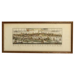Historical Map of the Italian City Venetia