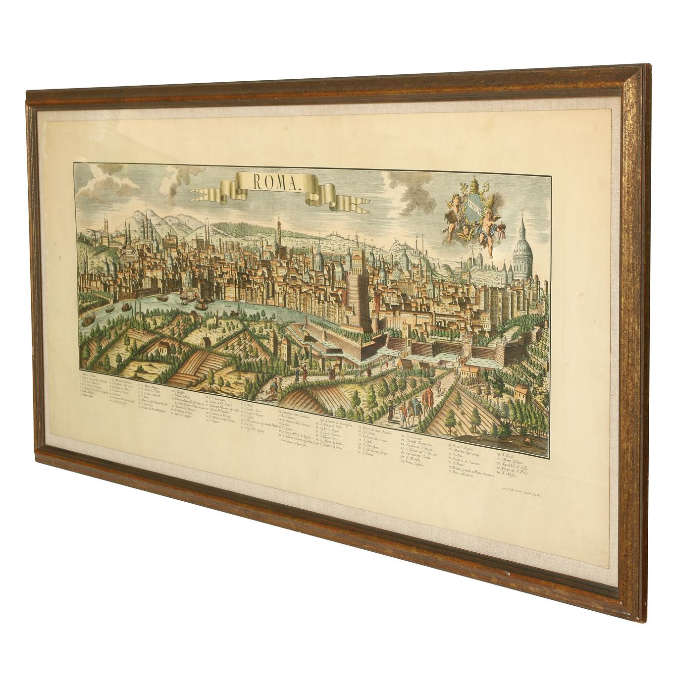 A Series of Historical Maps of Italian Cities For Sale 2
