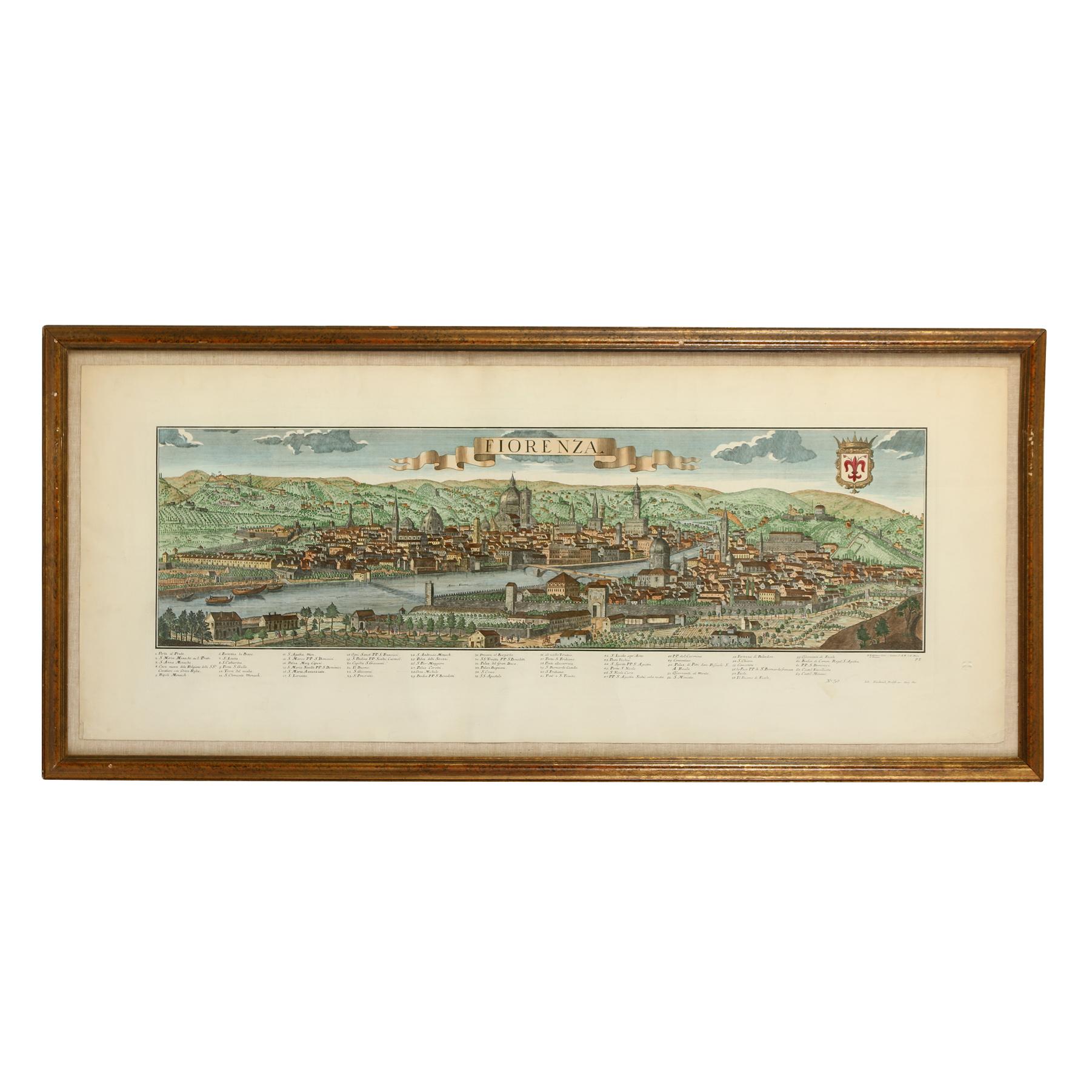 A Series of Historical Maps of Italian Cities For Sale 3