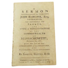 Un sermone predicato davanti a John Johns, etc. di Samuel Cooper, 1a edizione, 1780