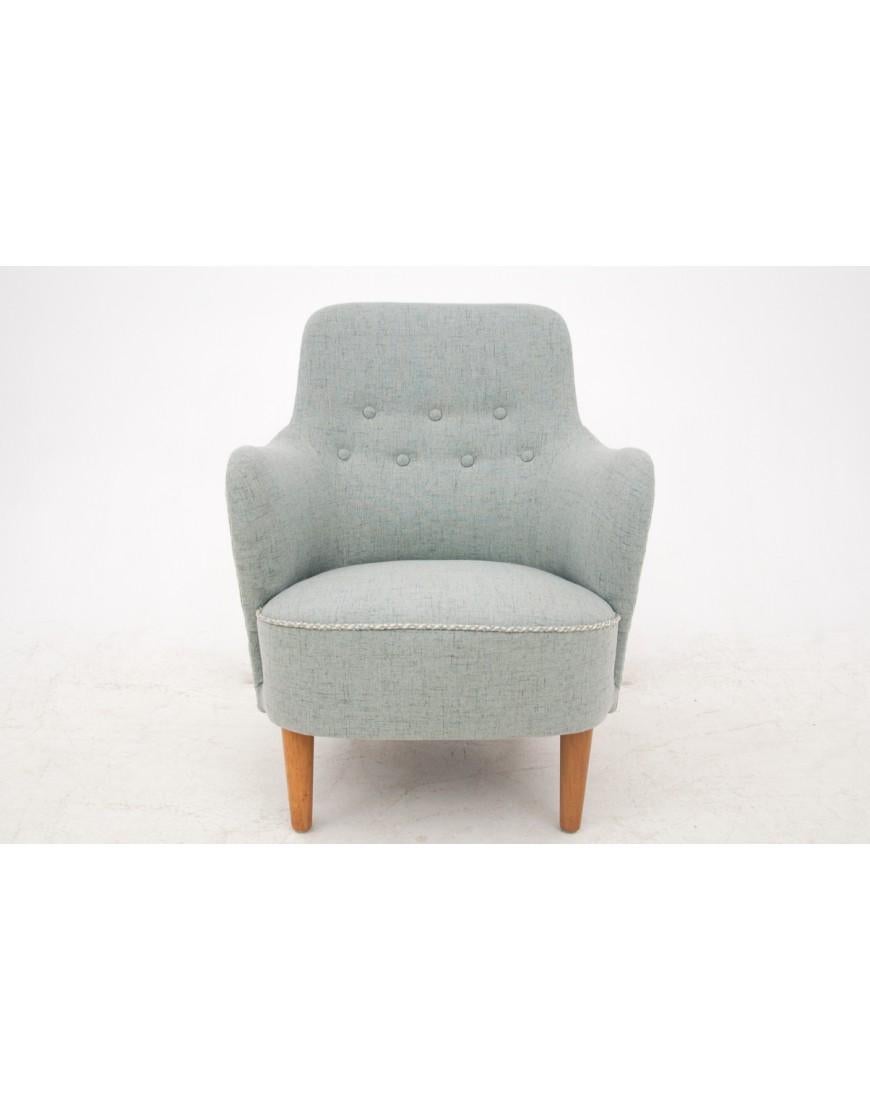 Ensemble - un canapé et un fauteuil, conçu par Carl Malmsten, Suède, années 1950.  en vente 8