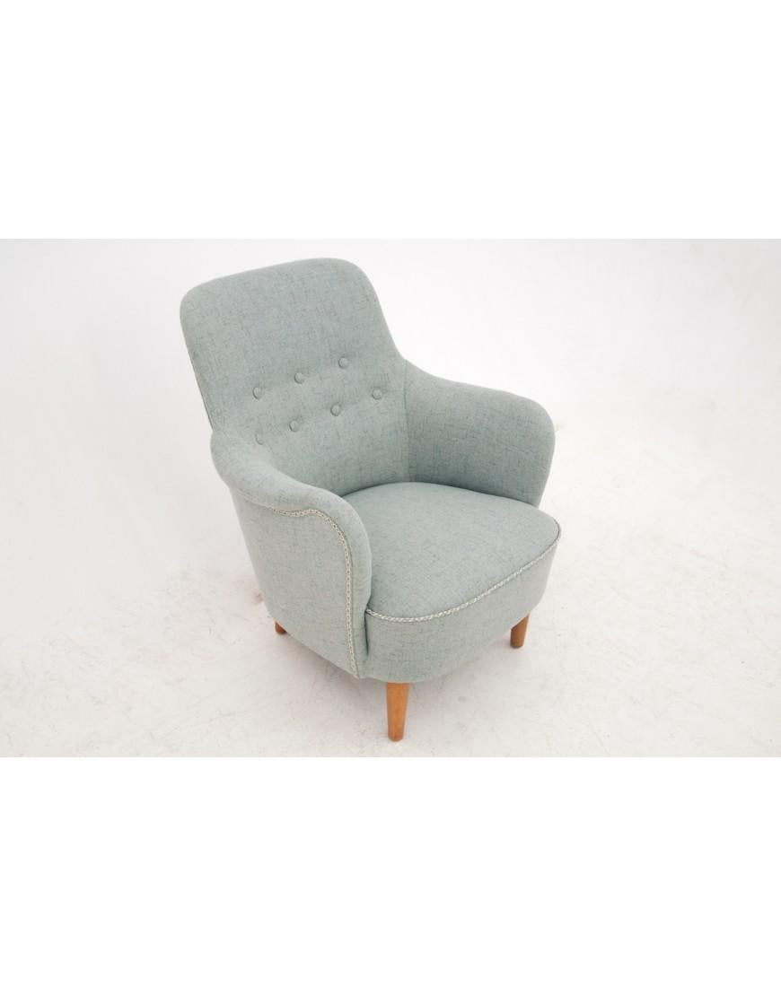 Ensemble - un canapé et un fauteuil, conçu par Carl Malmsten, Suède, années 1950.  en vente 9