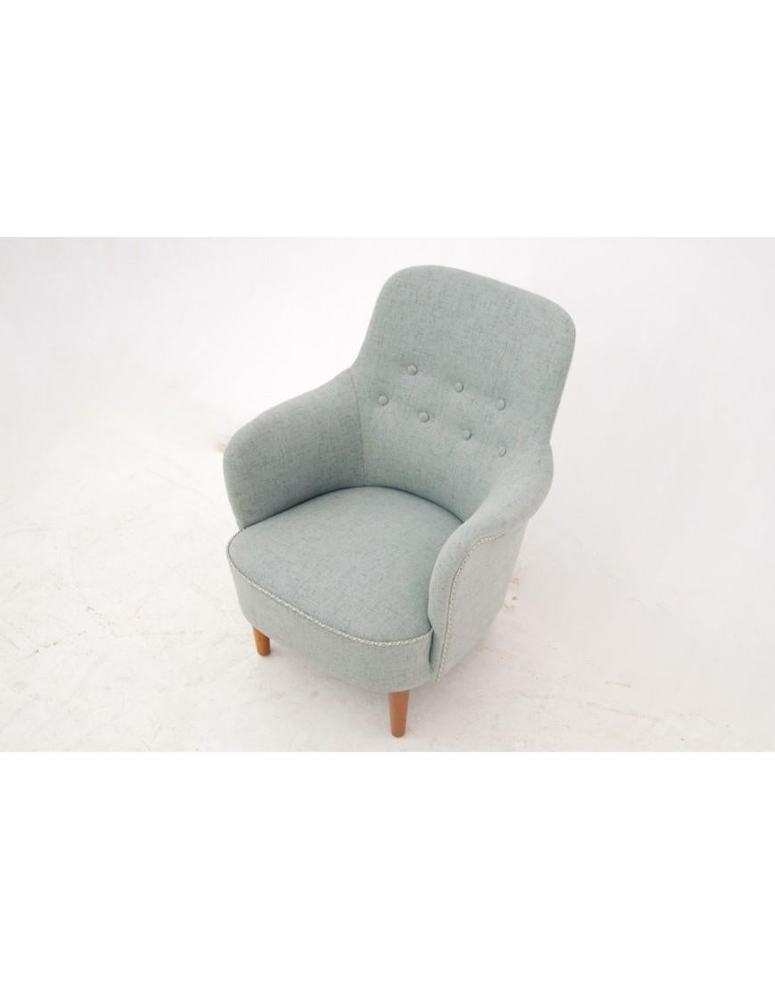 Ensemble - un canapé et un fauteuil, conçu par Carl Malmsten, Suède, années 1950.  en vente 11