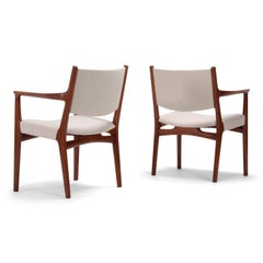 Set of 10 Chairs by Hans Wegner, Made by Cabinetmaker Johannes Hansen