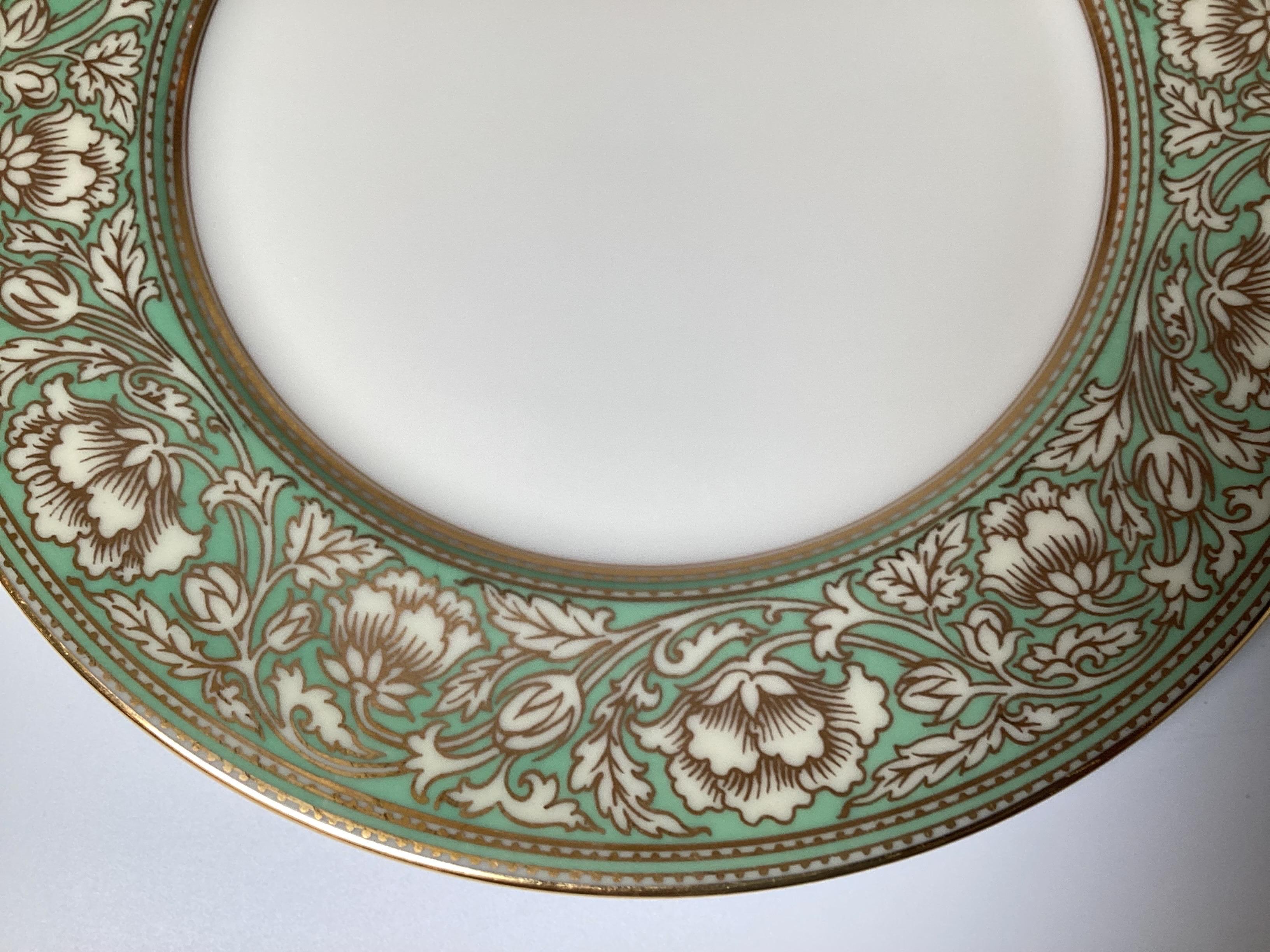 franciscan masterpiece china antique green