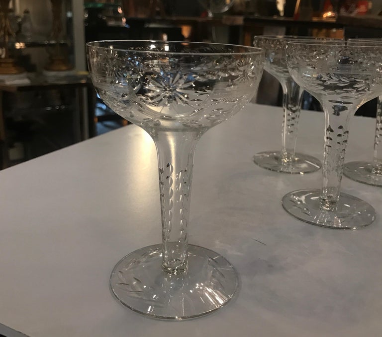 Set of 12 Early 20th Century Champagne Coupes with Hollow Stems at 1stDibs  | hollow stem coupe champagne glasses, hollow stem champagne coupe, hollow  stem champagne glasses vintage