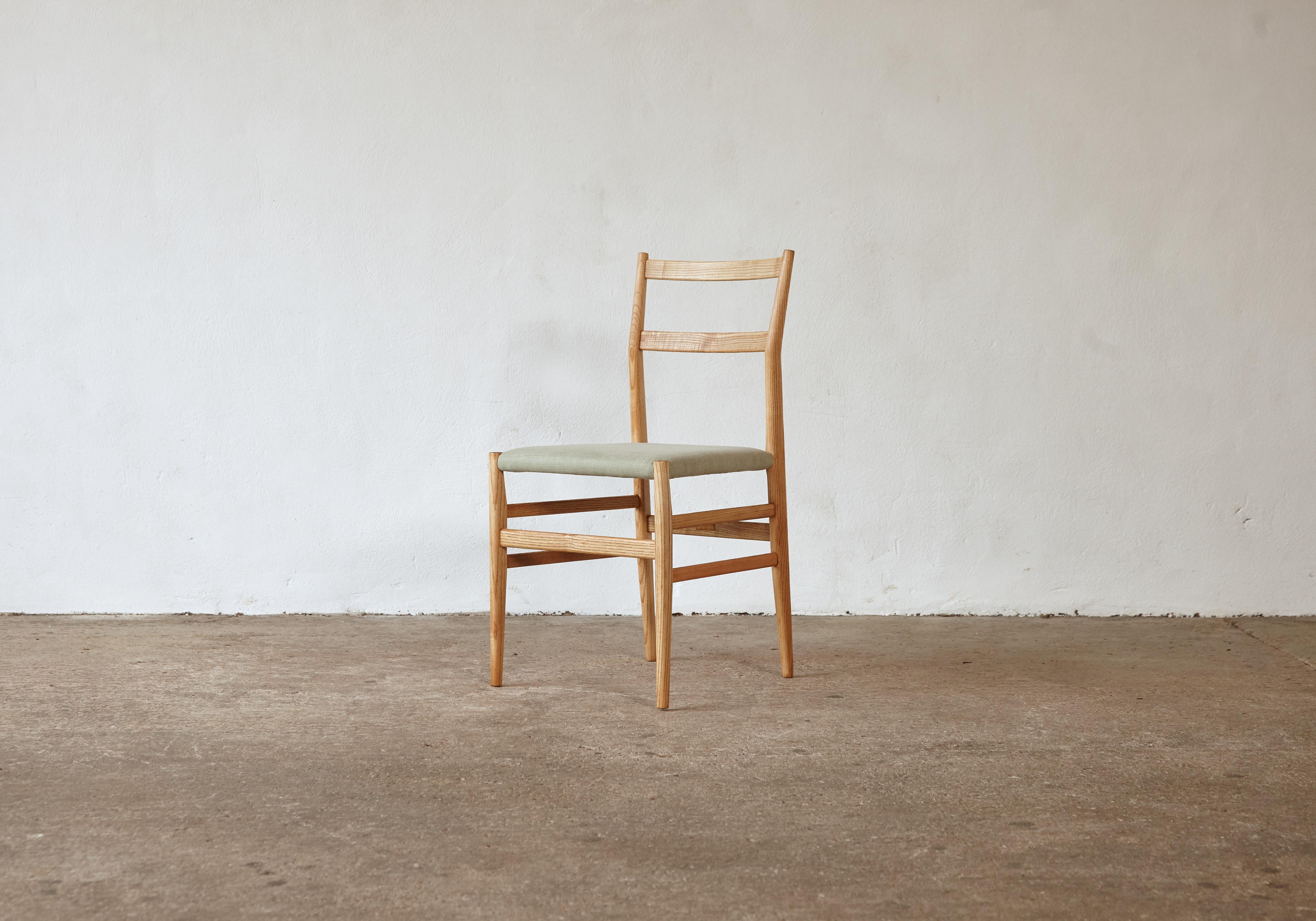 Ensemble de 12 chaises de salle à manger Gio Ponti modèle 646 pour Cassina, Italie, années 1950 Bon état - En vente à London, GB