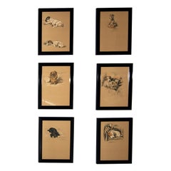 Set of 12 Lucy Dawson Dog Prints