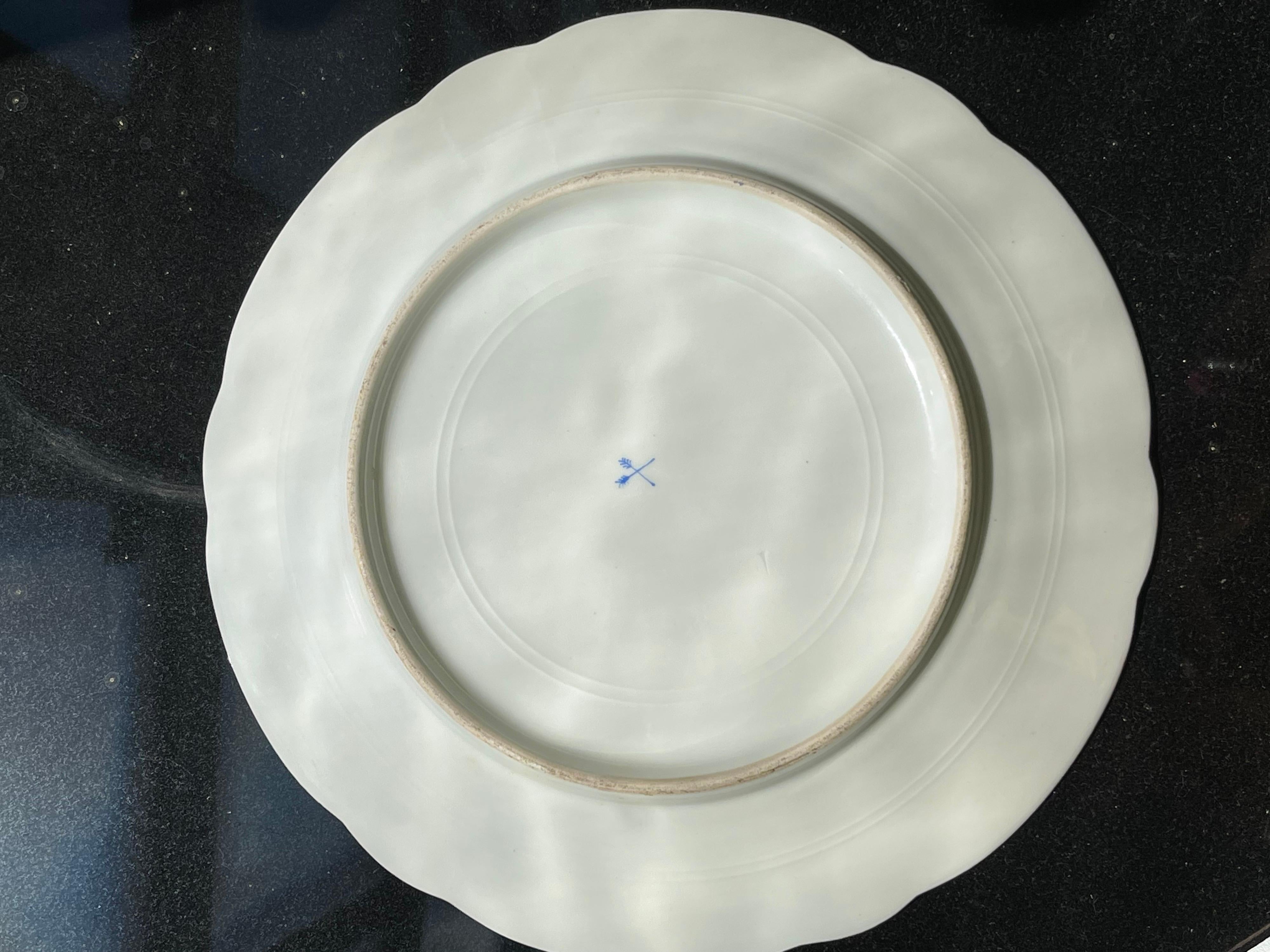 English Set of 12 Spode Copeland Dinner Plates For Sale