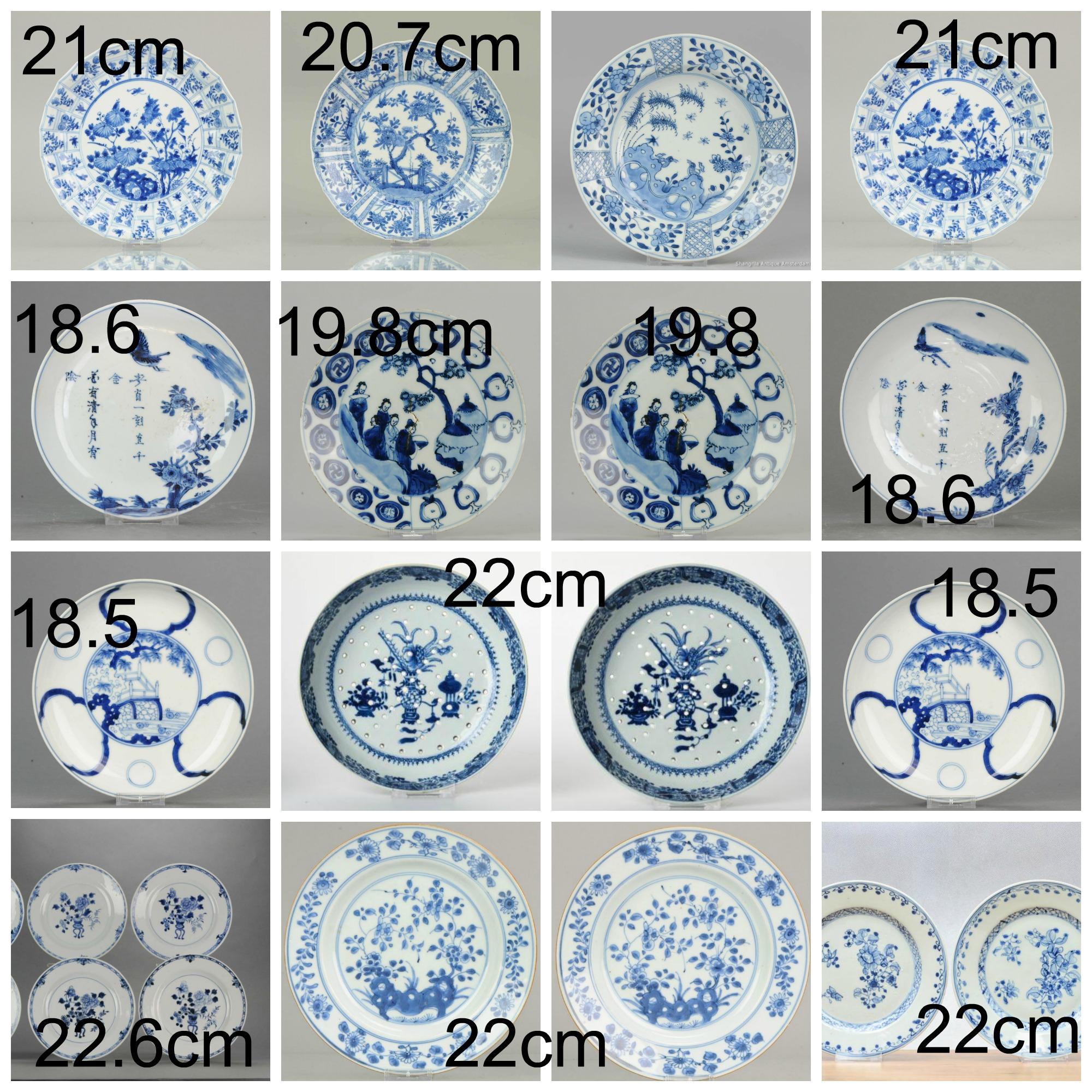 This is an impression!

Perfect for interior wall decoration. We offer sets of 18th-19th century Chinese & Japanese & Delft blue and white plates. Available in every quantity needed. The selection in the pictures might not be available due to