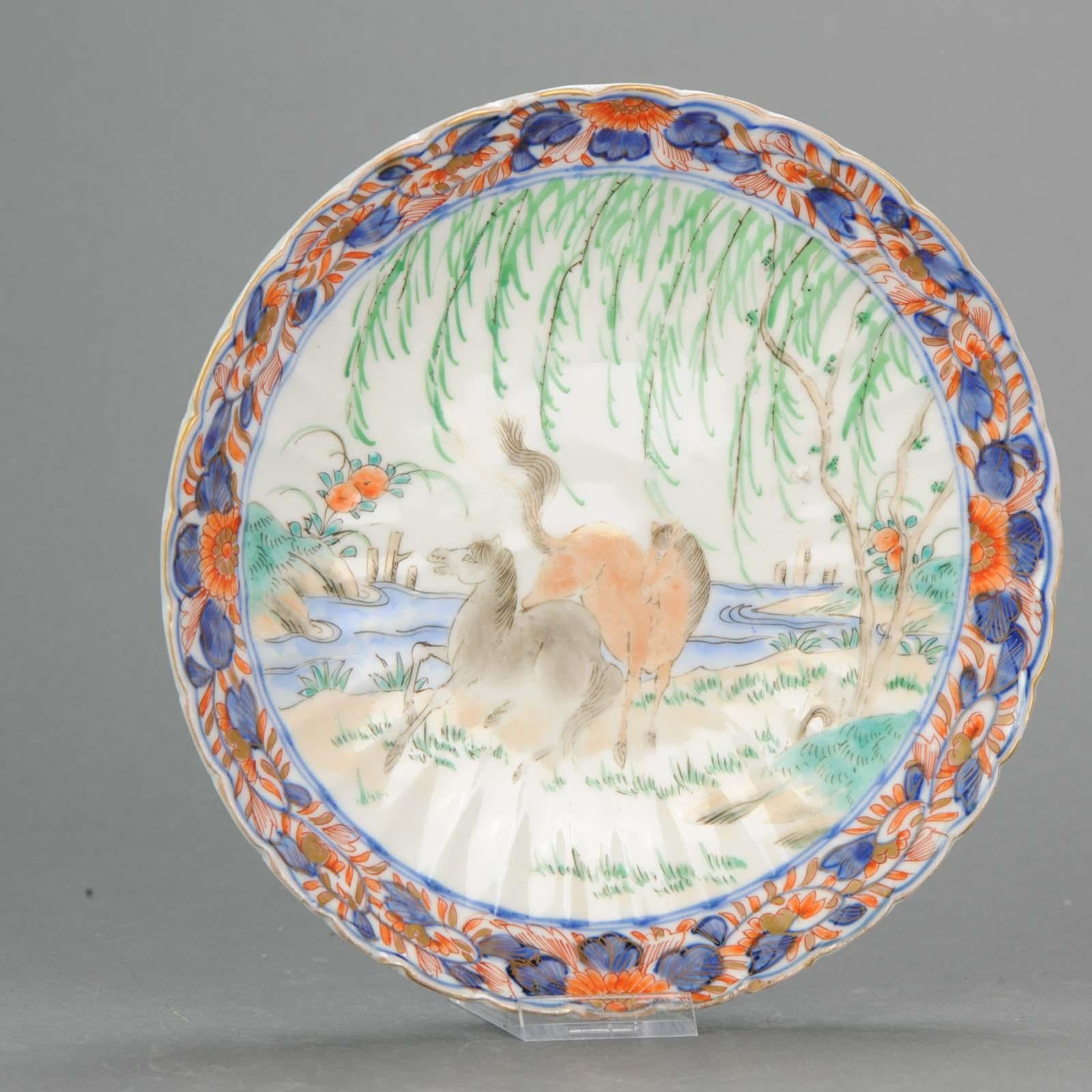 Qing Set of Japanese & Chinese Imari Plates Wall Decoration Porcelain, China For Sale
