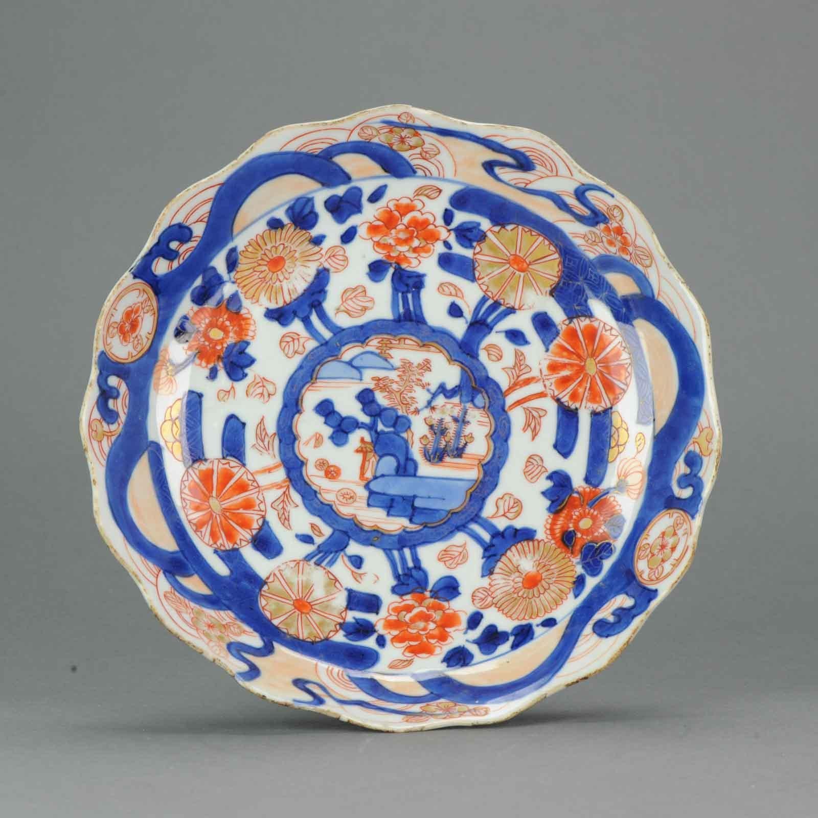 Set of Japanese & Chinese Imari Plates Wall Decoration Porcelain China For Sale 2