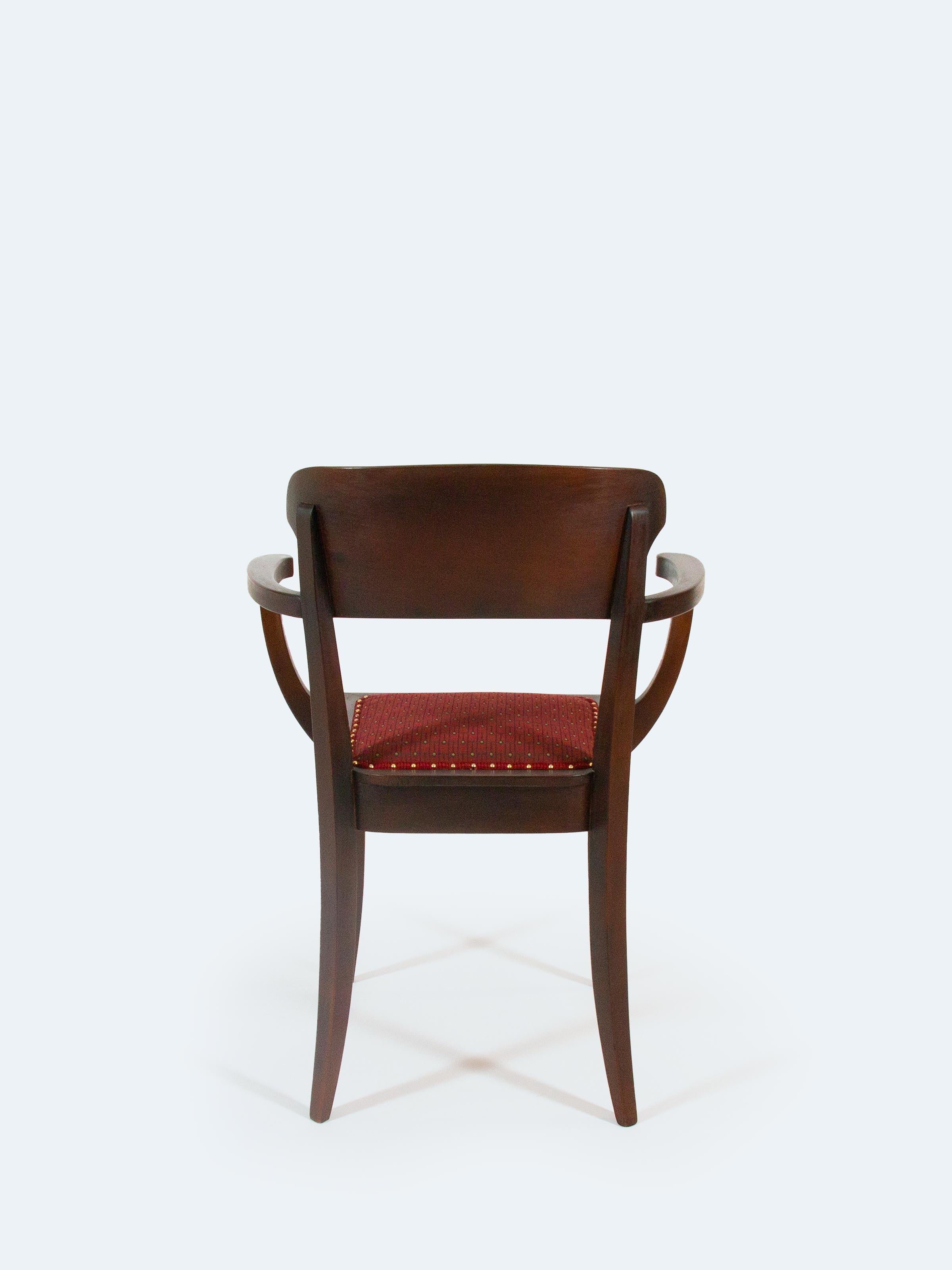 Inizio XX secolo Set di 2 poltrone Jugendstil di Richard Riemerschmid, 1919 in vendita