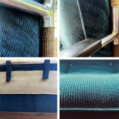 A set of 2 original Gispen 411 armchairs.