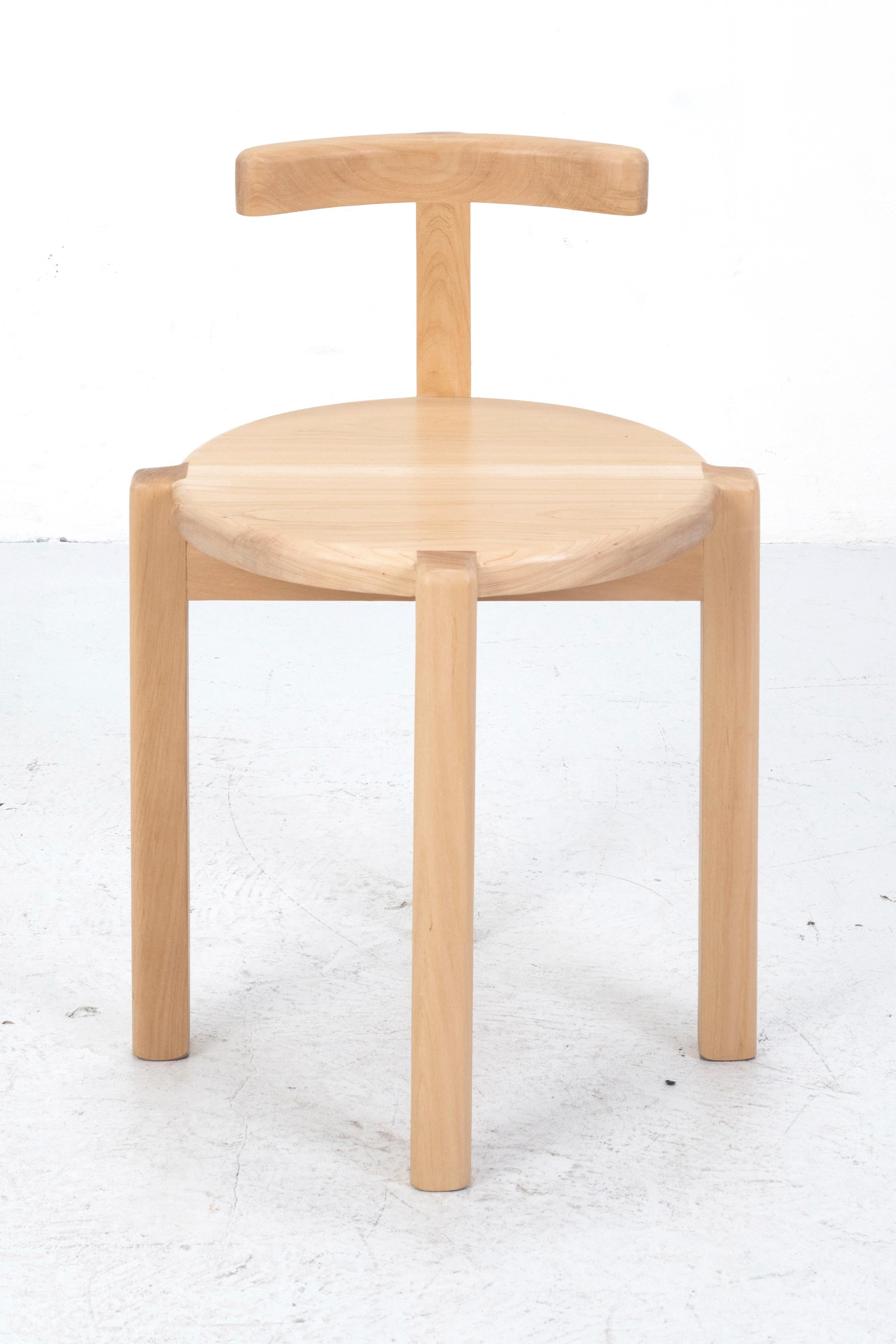 Wood Set of 2 Orno Chairs by Ries
