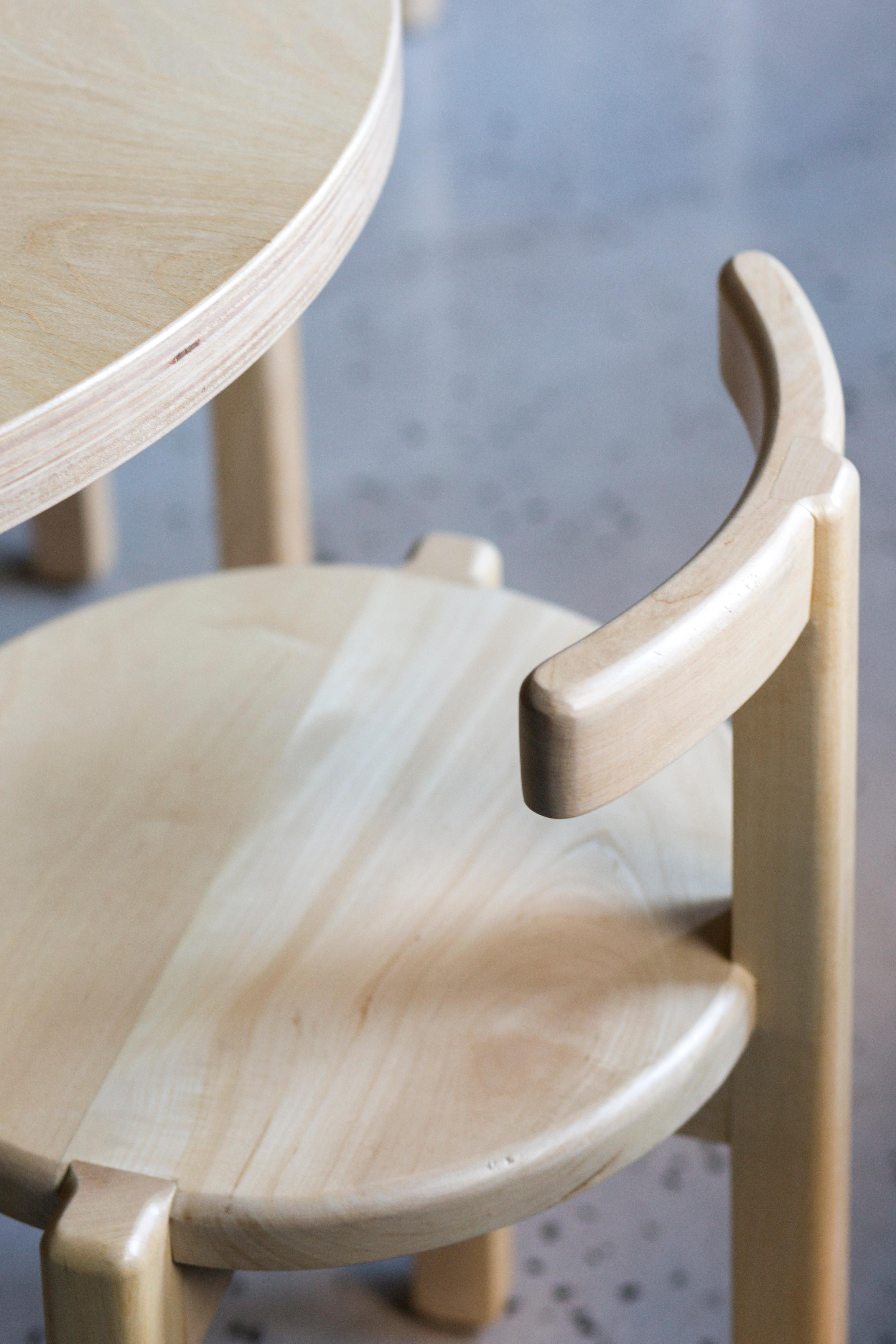 Modern Set of 2 Orno Chairs by Ries