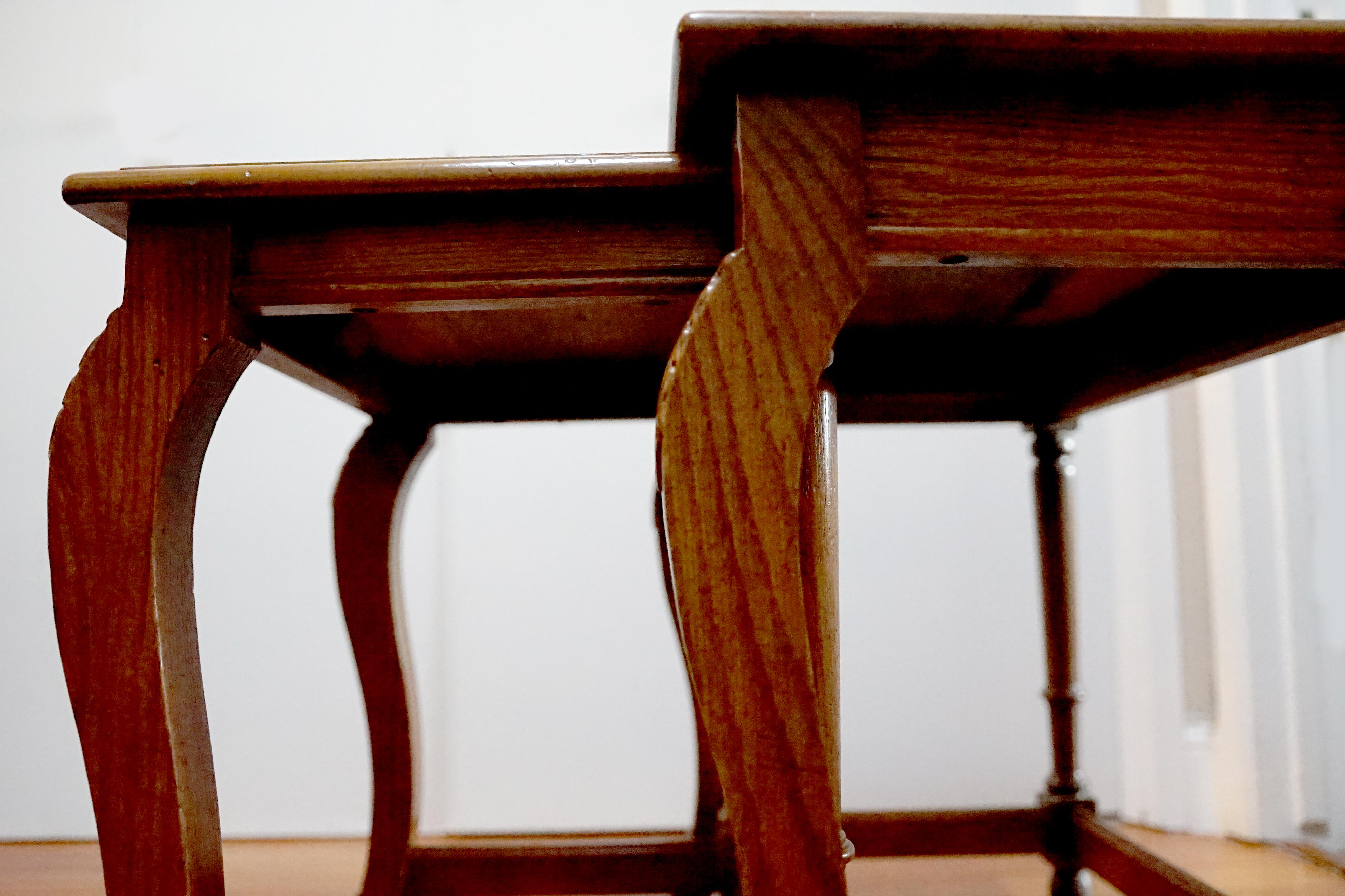 A set of 20th Century Nesting Tables For Sale 3