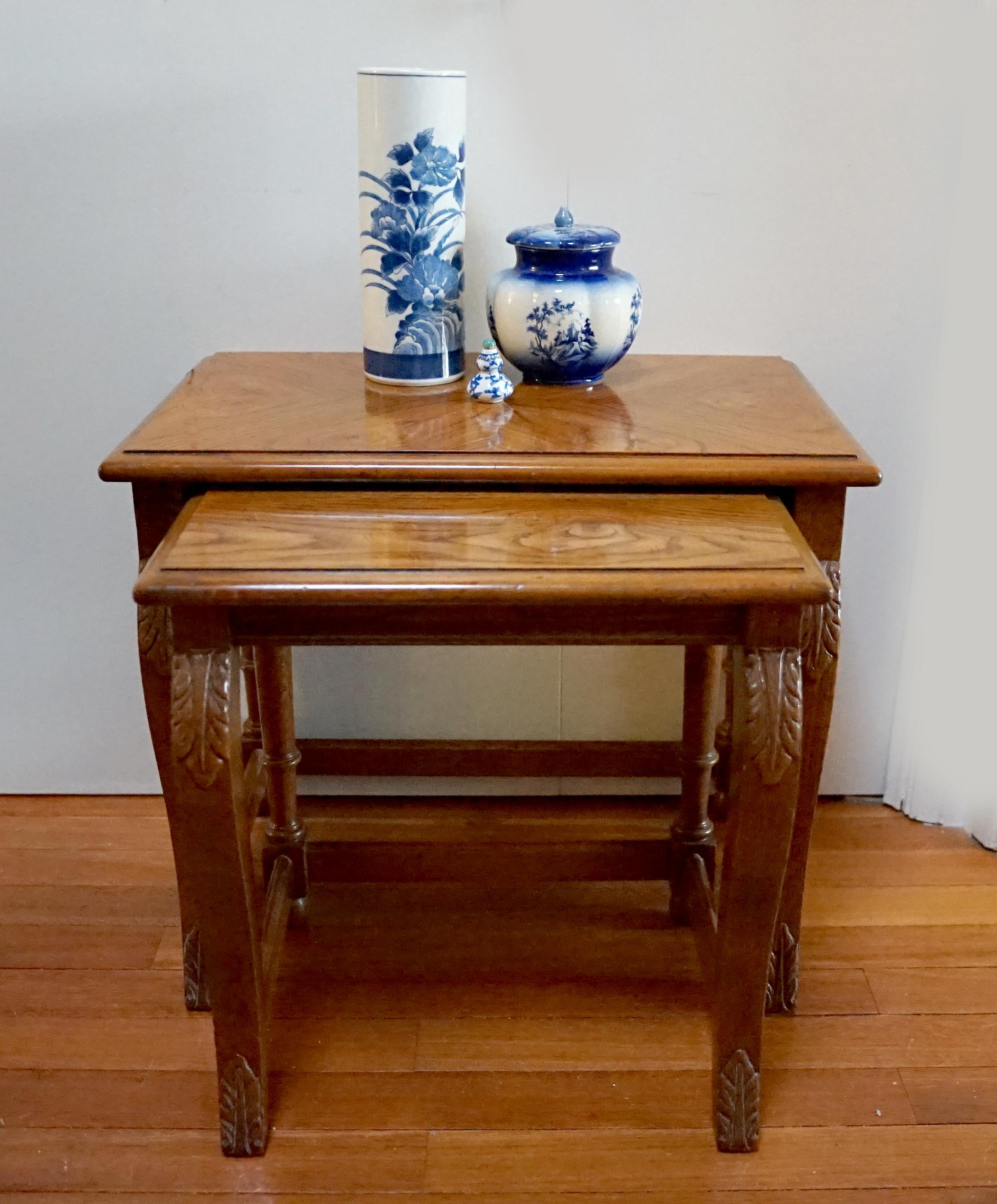 Mid-Century Modern A set of 20th Century Nesting Tables For Sale