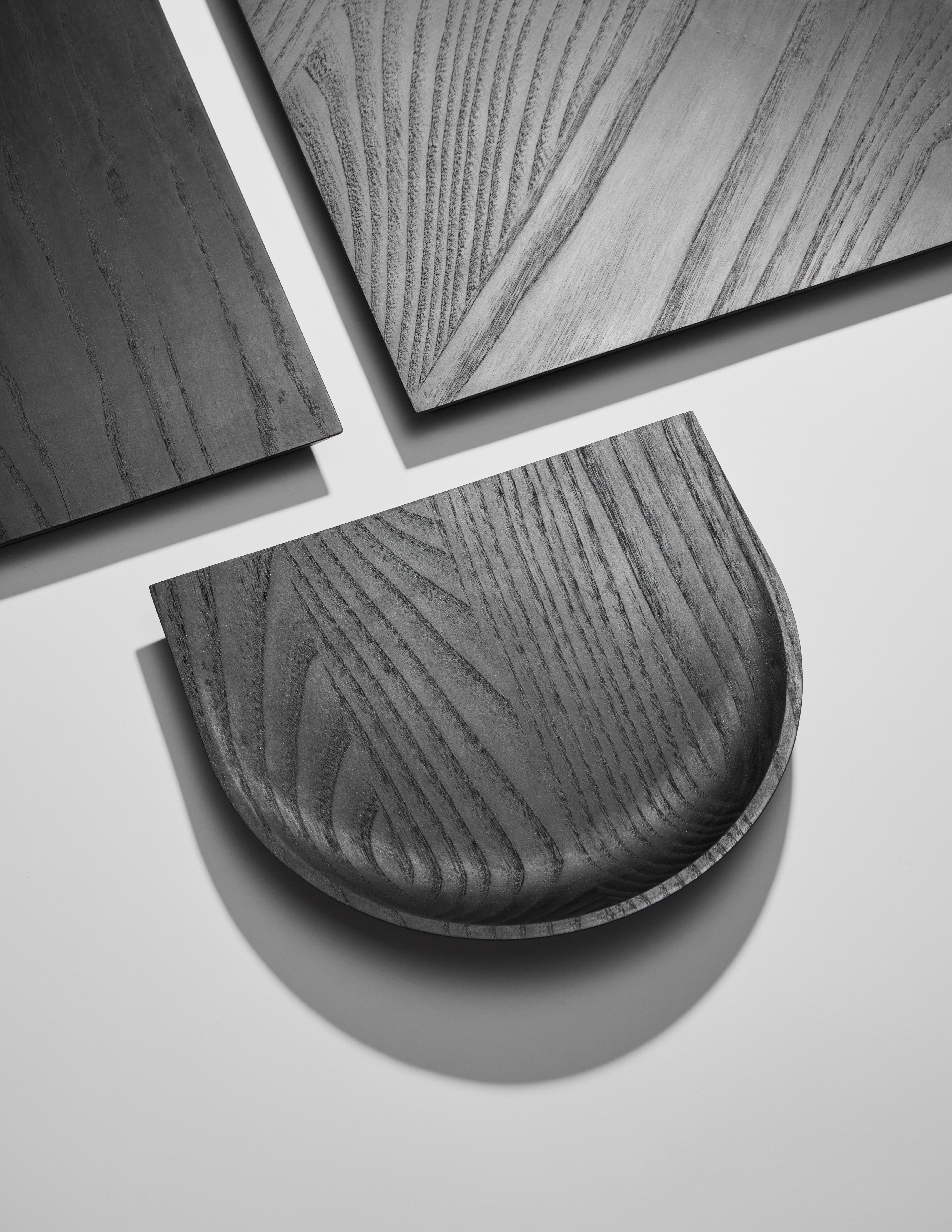 Stained Set of 3 Creux Trays by Clemence Birot